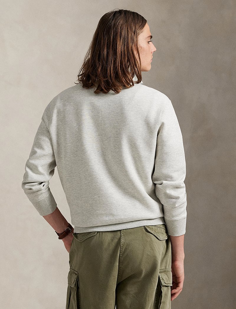 Polo Ralph Lauren - Double-Knit Quarter-Zip Pullover - half zip - lt sport heather - 2