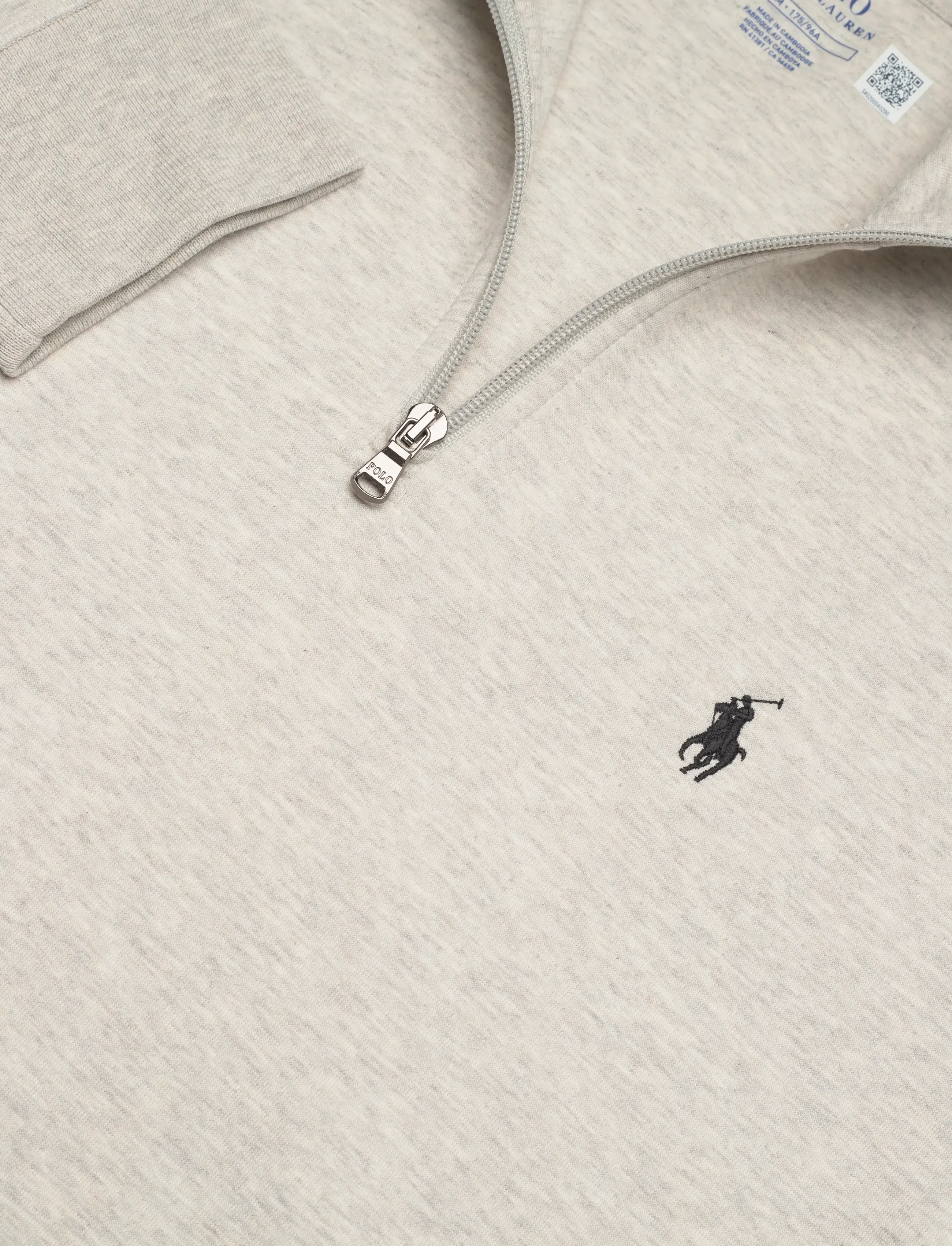 Polo Ralph Lauren - Double-Knit Quarter-Zip Pullover - shop efter anledning - lt sport heather - 5