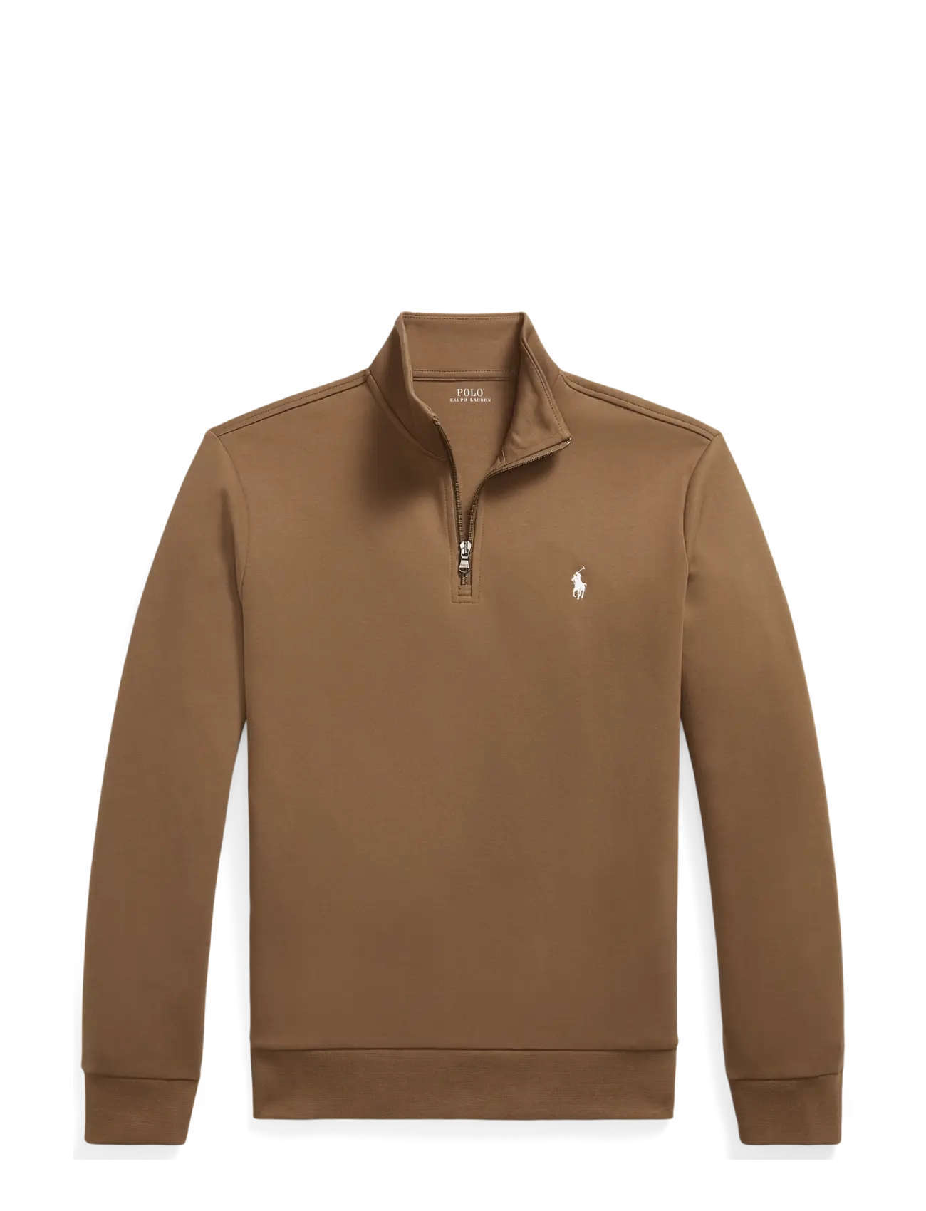 Polo Ralph Lauren 30/1 DOUBLE KNT CVC-LSL-SWS - Strickmode - LUGGAGE BROWN/C17 / brown