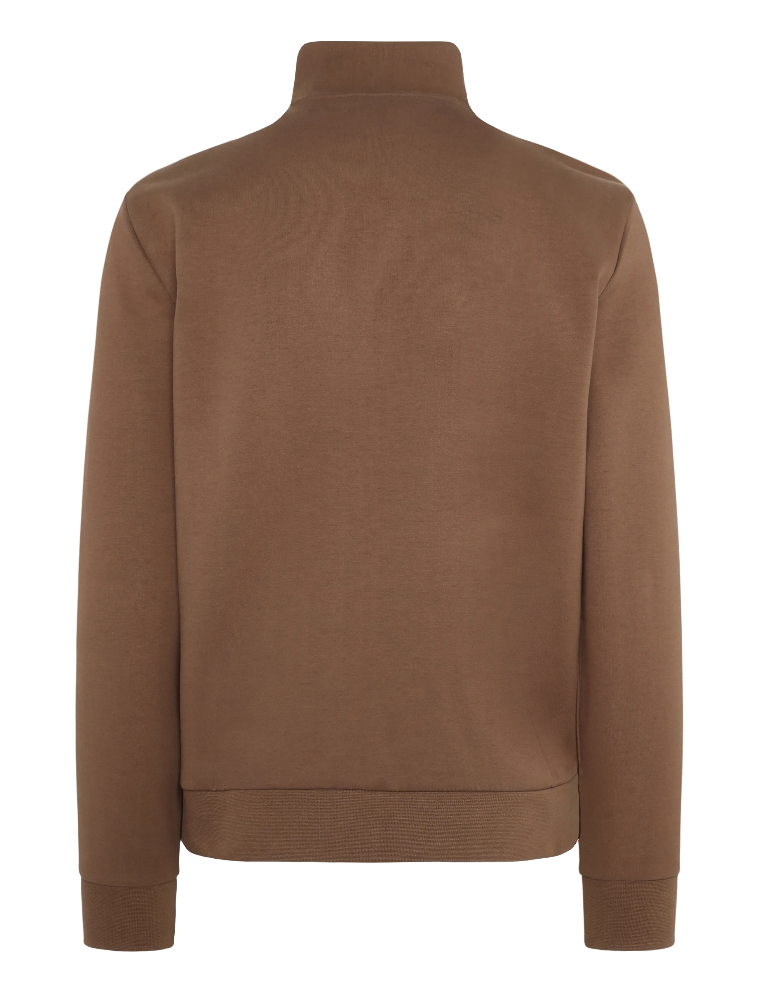 Polo Ralph Lauren - Double-Knit Quarter-Zip Pullover - half zip jumpers - luggage brown/c17 - 2