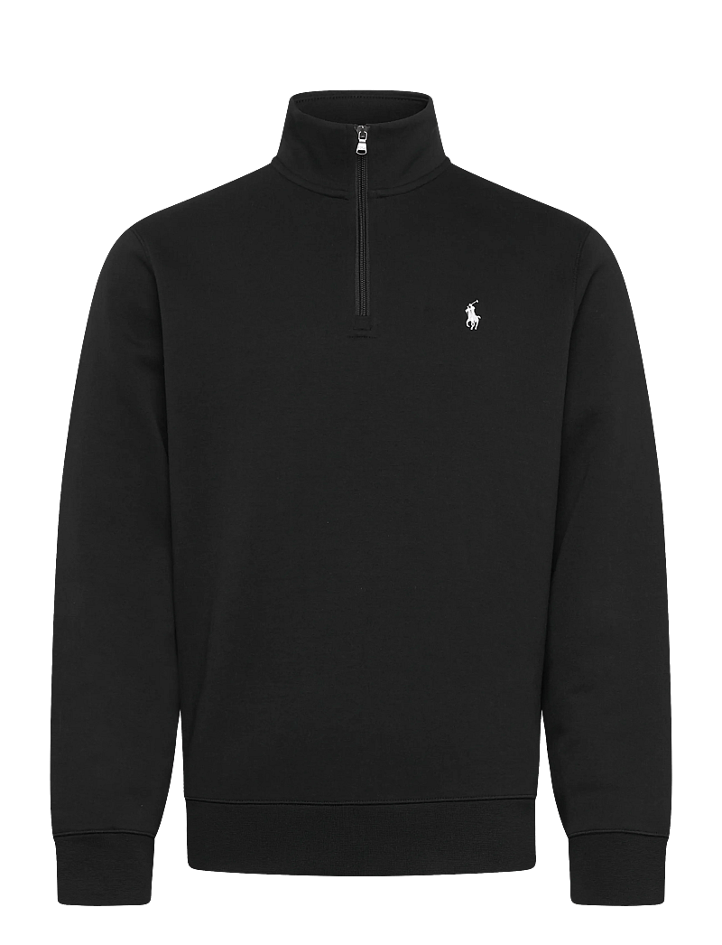 Polo Ralph Lauren - Double-Knit Quarter-Zip Pullover - half zip-tröjor - polo black/c1730 - 0