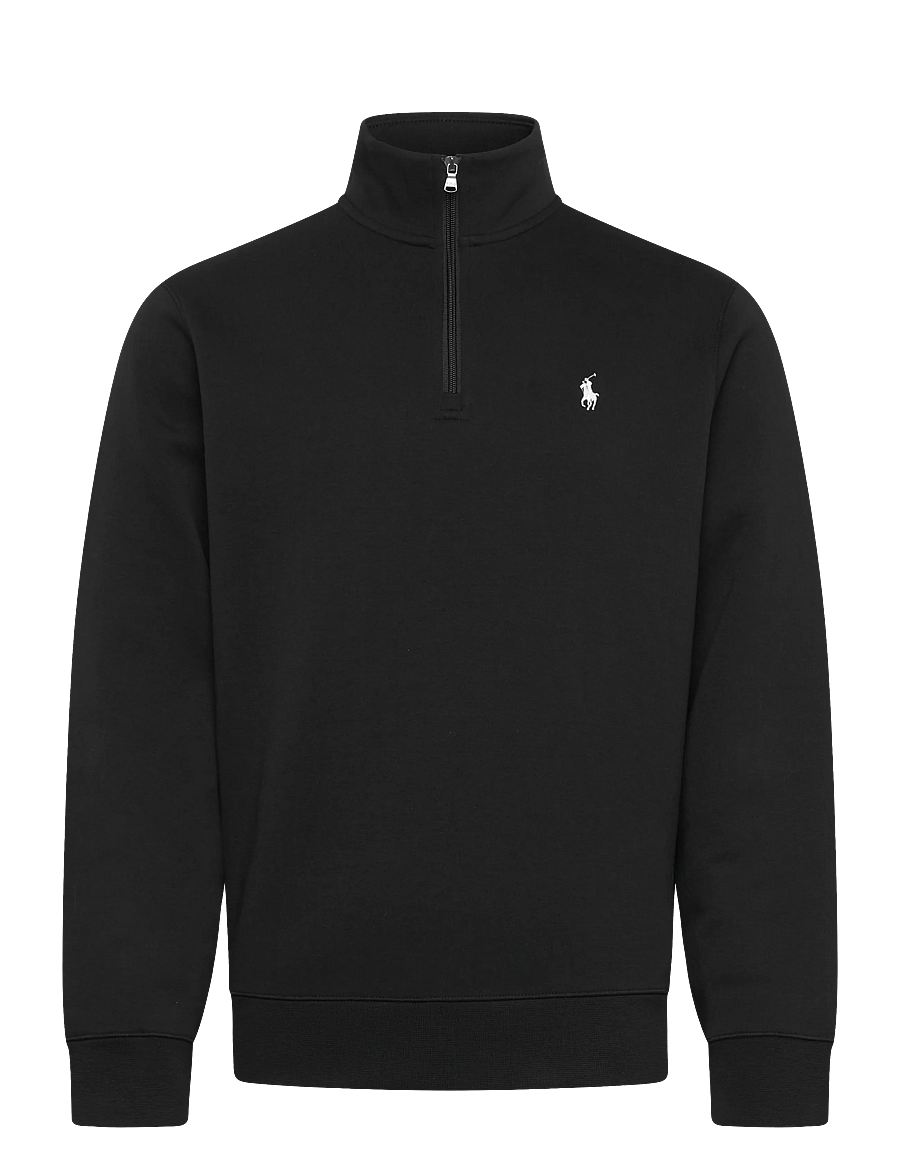 Polo Ralph Lauren - Double-Knit Quarter-Zip Pullover - sweatshirts - polo black/c1730 - 1