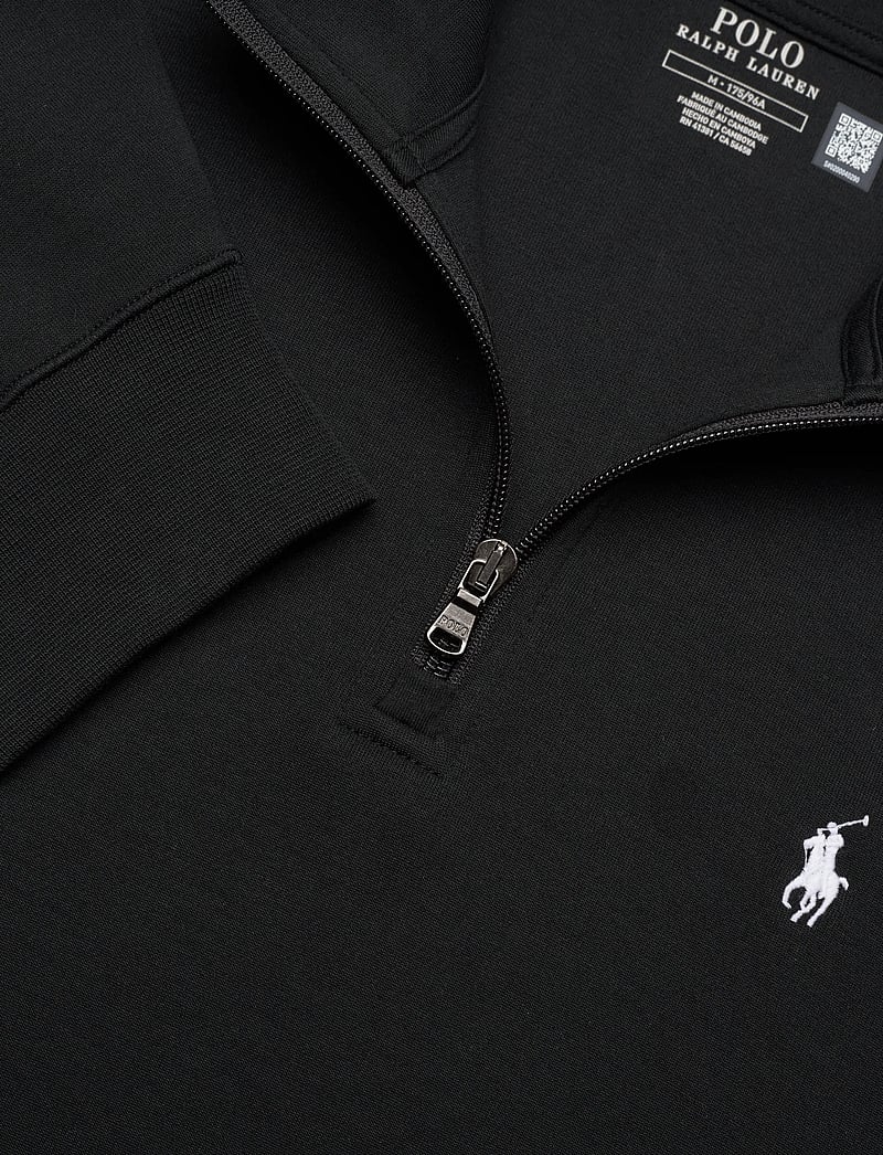 Polo Ralph Lauren - Double-Knit Quarter-Zip Pullover - half zip-tröjor - polo black/c1730 - 2