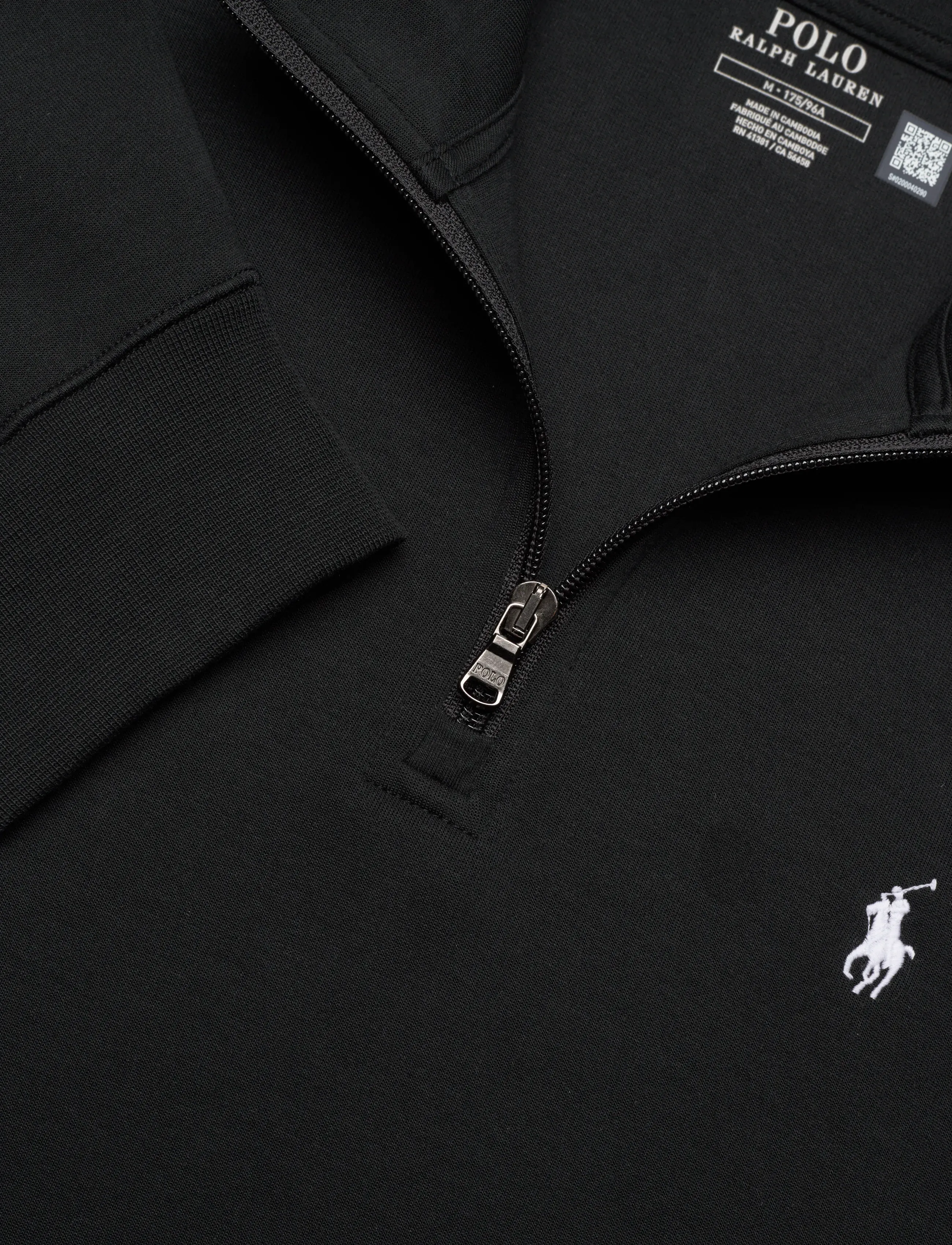 Polo Ralph Lauren - Double-Knit Quarter-Zip Pullover - sweatshirts - polo black/c1730 - 4