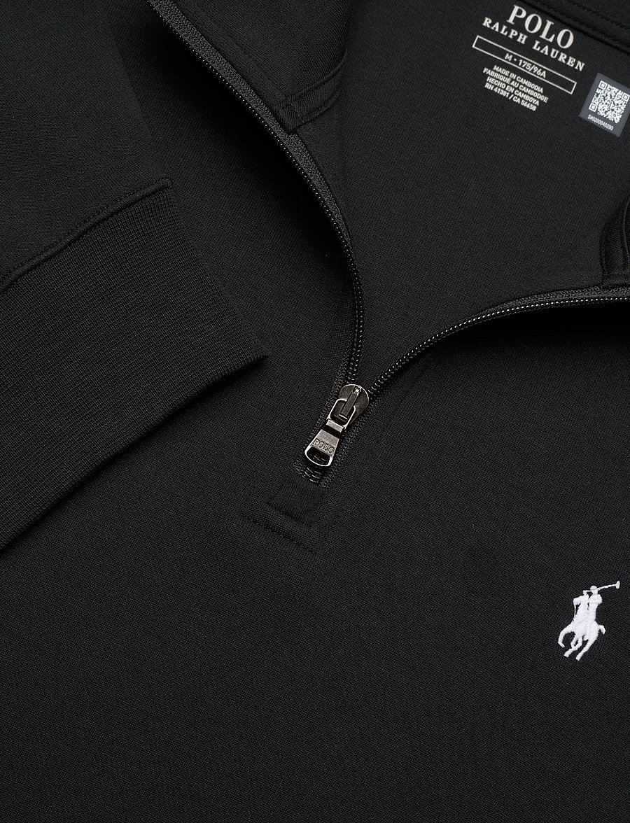 Polo Ralph Lauren - Double-Knit Quarter-Zip Pullover - sweatshirts - polo black/c1730 - 4