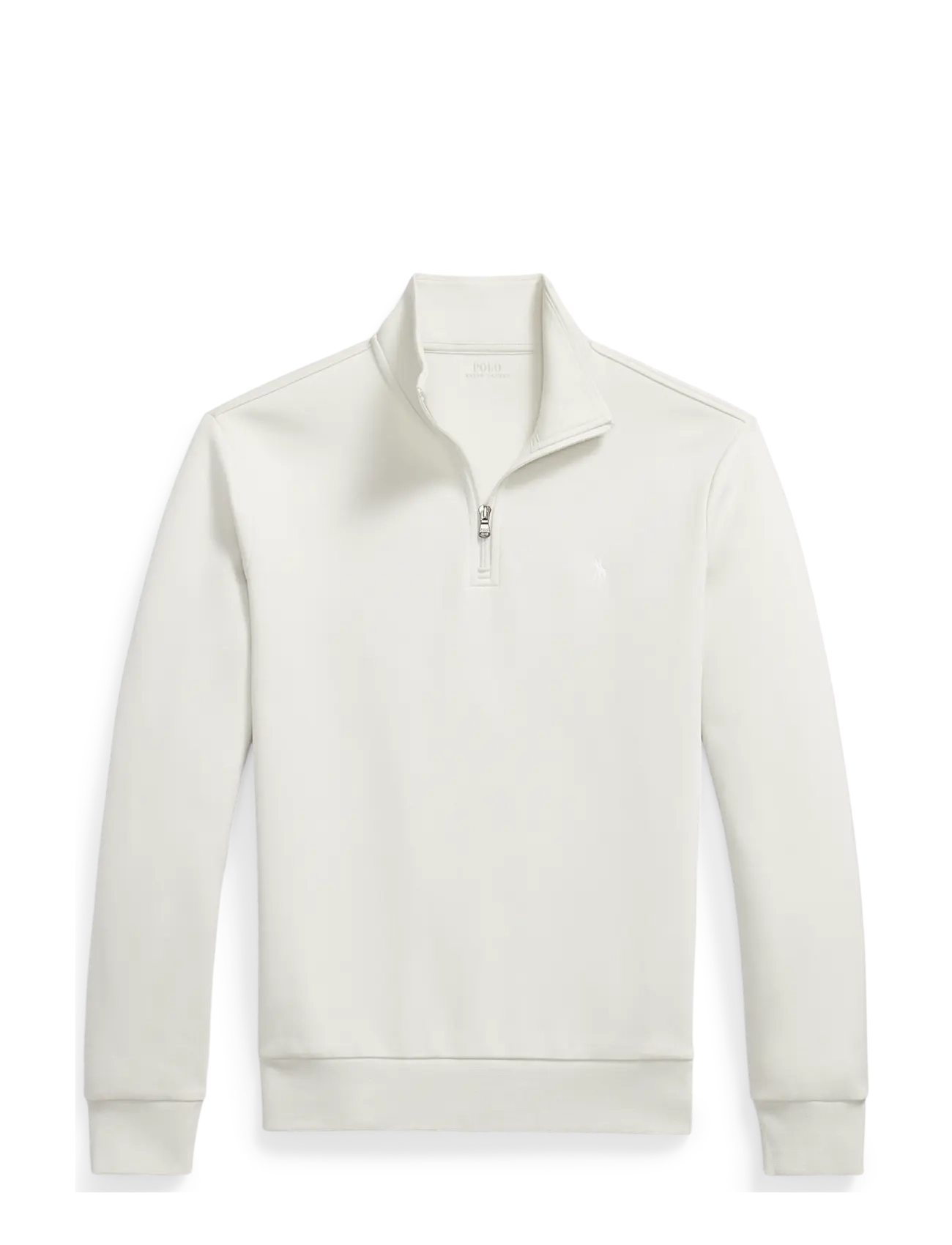 Polo Ralph Lauren 30/1 DOUBLE KNT CVC-LSL-SWS - Strickmode - STONE PEBBLE/C173 / cream