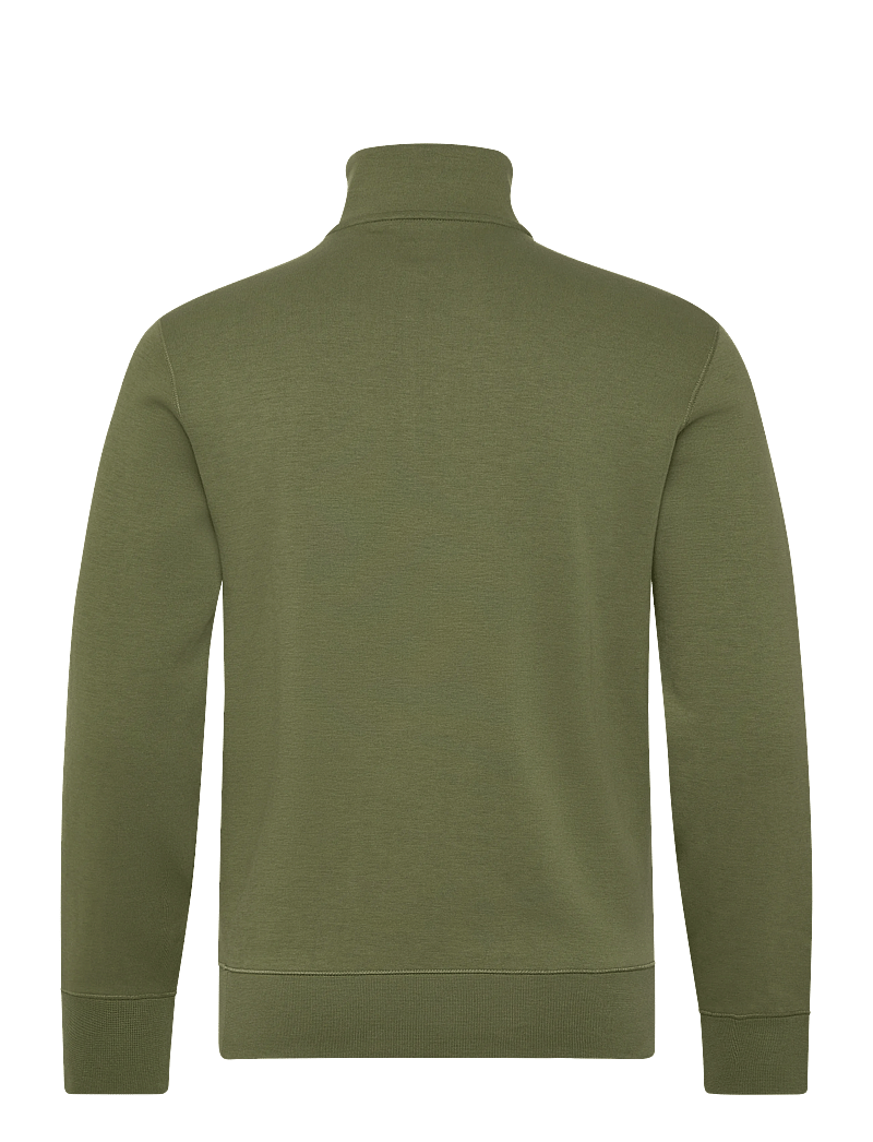 Polo Ralph Lauren - Double-Knit Quarter-Zip Pullover - half zip jumpers - supply olive/c173 - 1