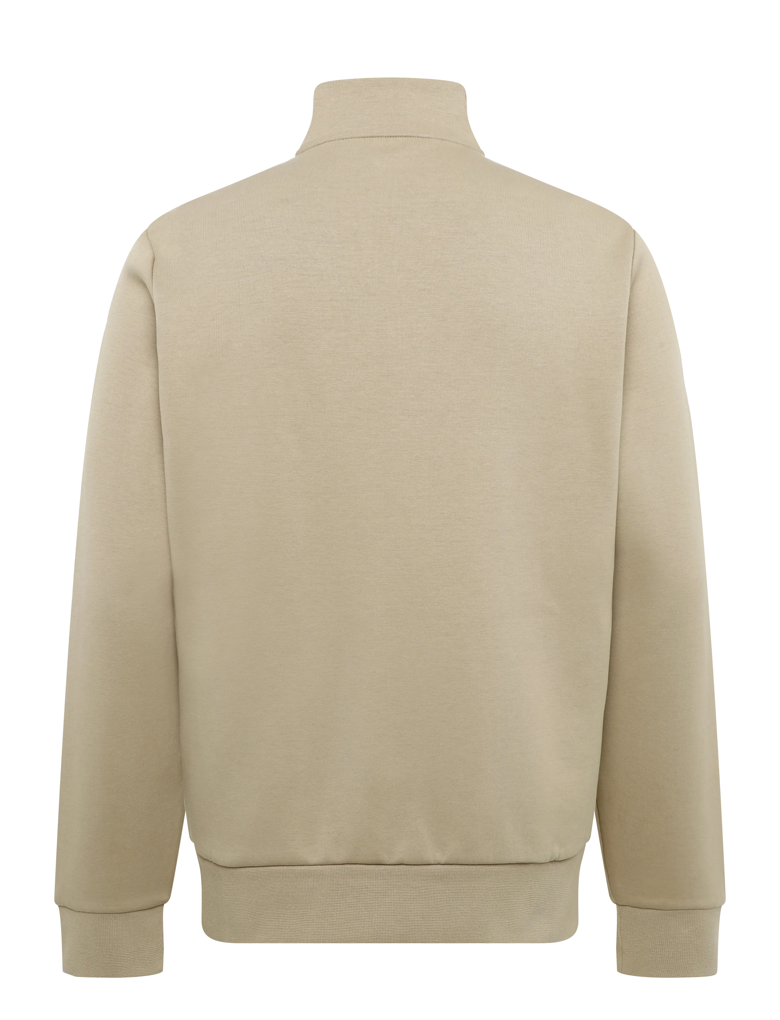 Polo Ralph Lauren - Double-Knit Quarter-Zip Pullover - pullover mit halbem reißverschluss - surrey tan/c1730 - 2