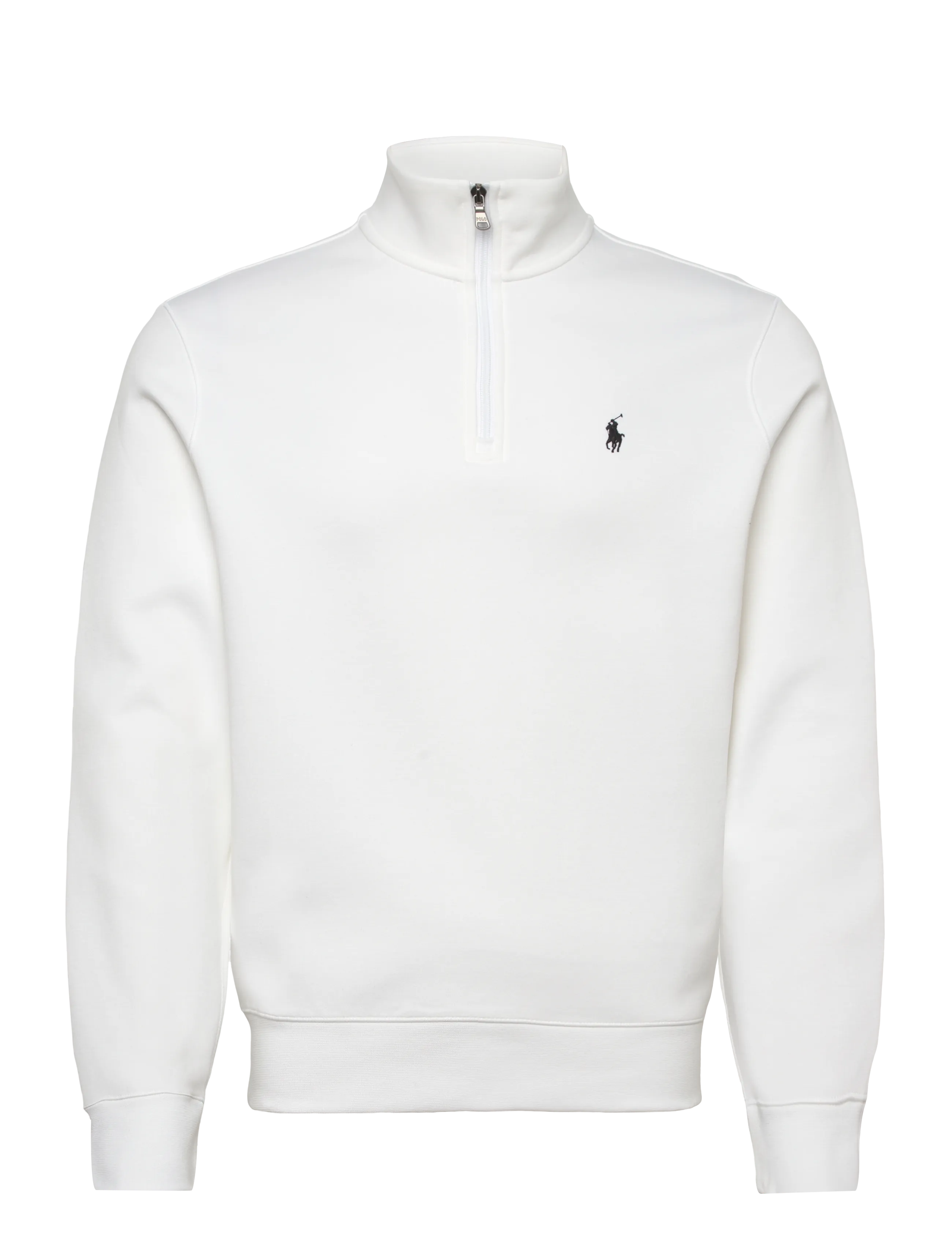 Polo Ralph Lauren Double-Knit Quarter-Zip Pullover - Sweatshirts - WHITE/C9760 / white