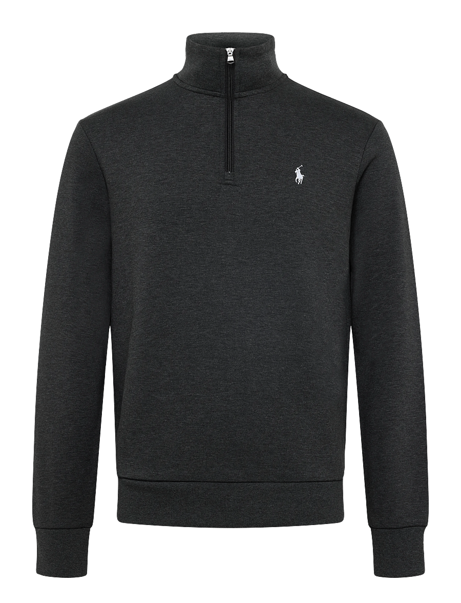 Polo Ralph Lauren - Double-Knit Quarter-Zip Pullover - half zip jumpers - windsor heather/c - 0