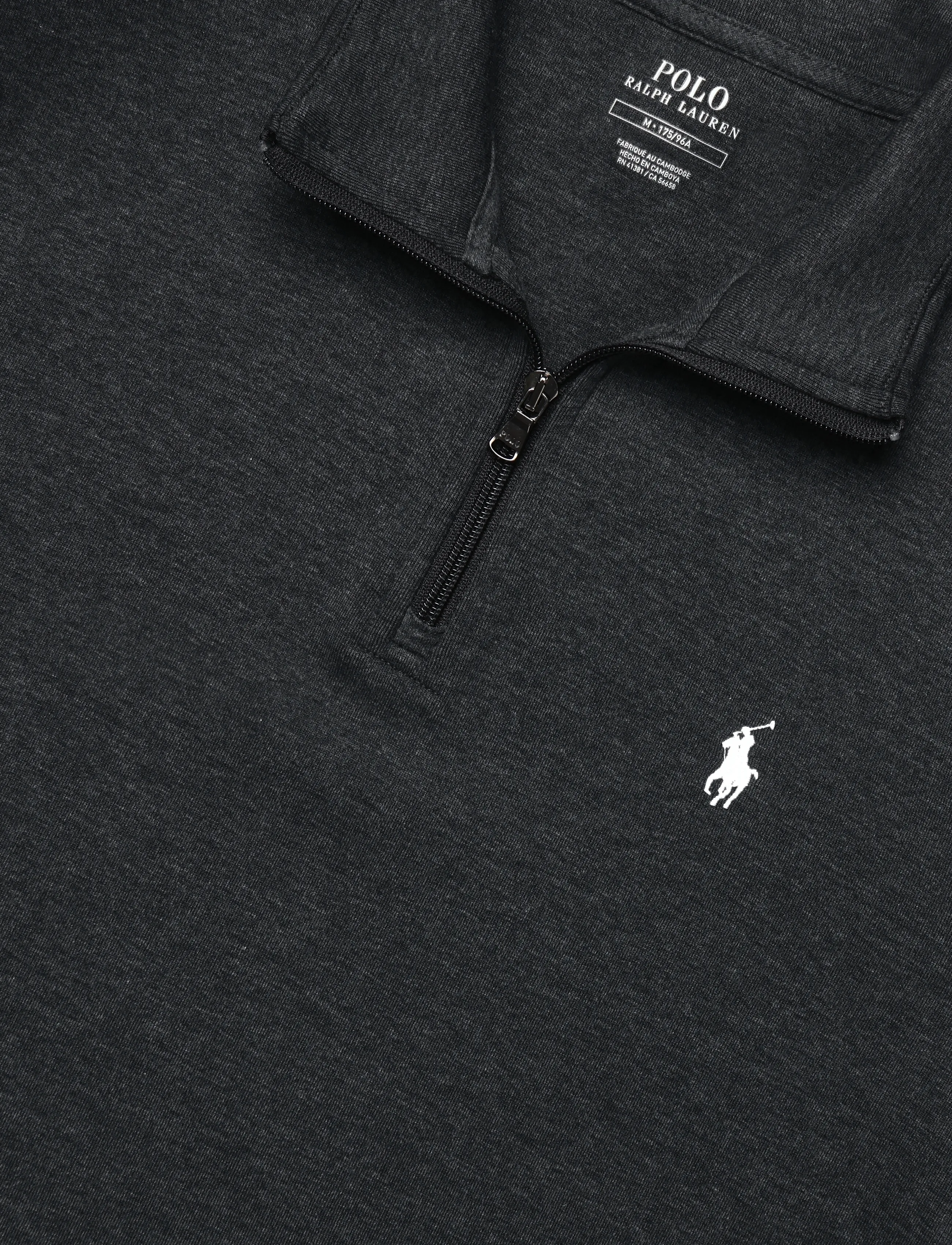 Polo Ralph Lauren - Double-Knit Quarter-Zip Pullover - half zip jumpers - windsor heather/c - 2
