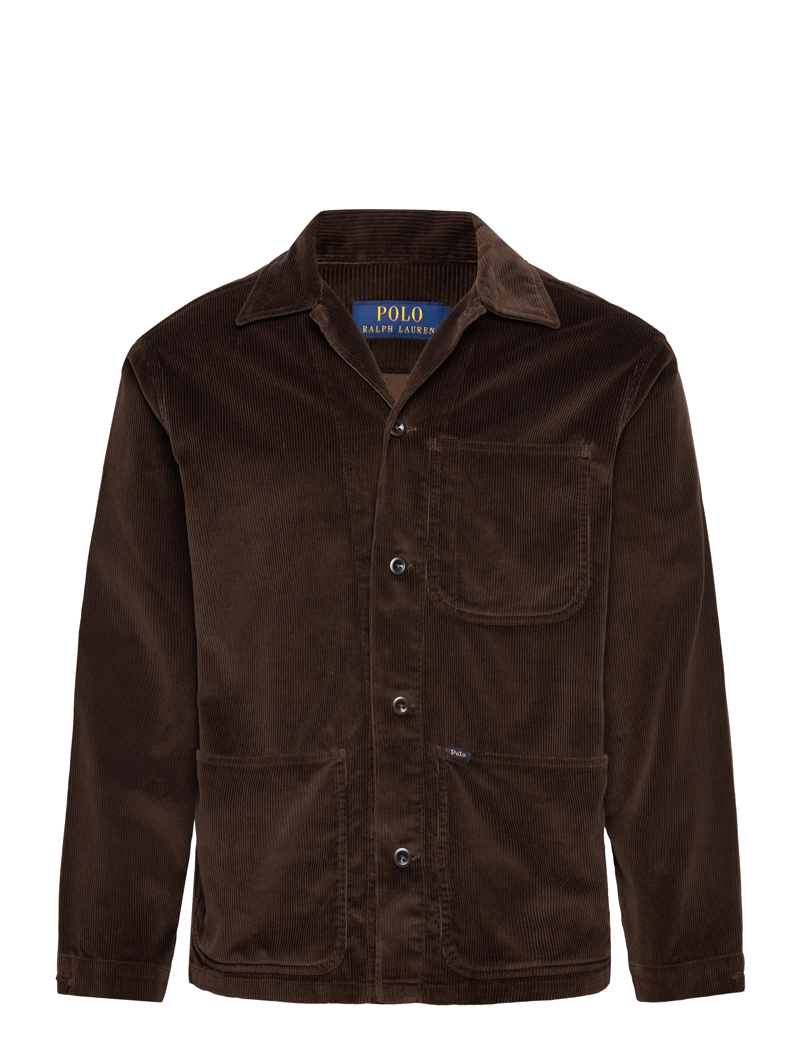Corduroy Utility Overshirt - DARK BEECH