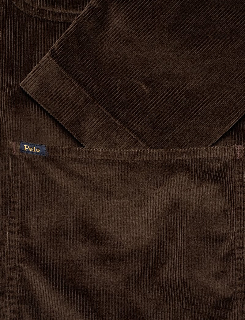 Polo Ralph Lauren - Corduroy Utility Overshirt - osta olukorra järgi - dark beech - 4