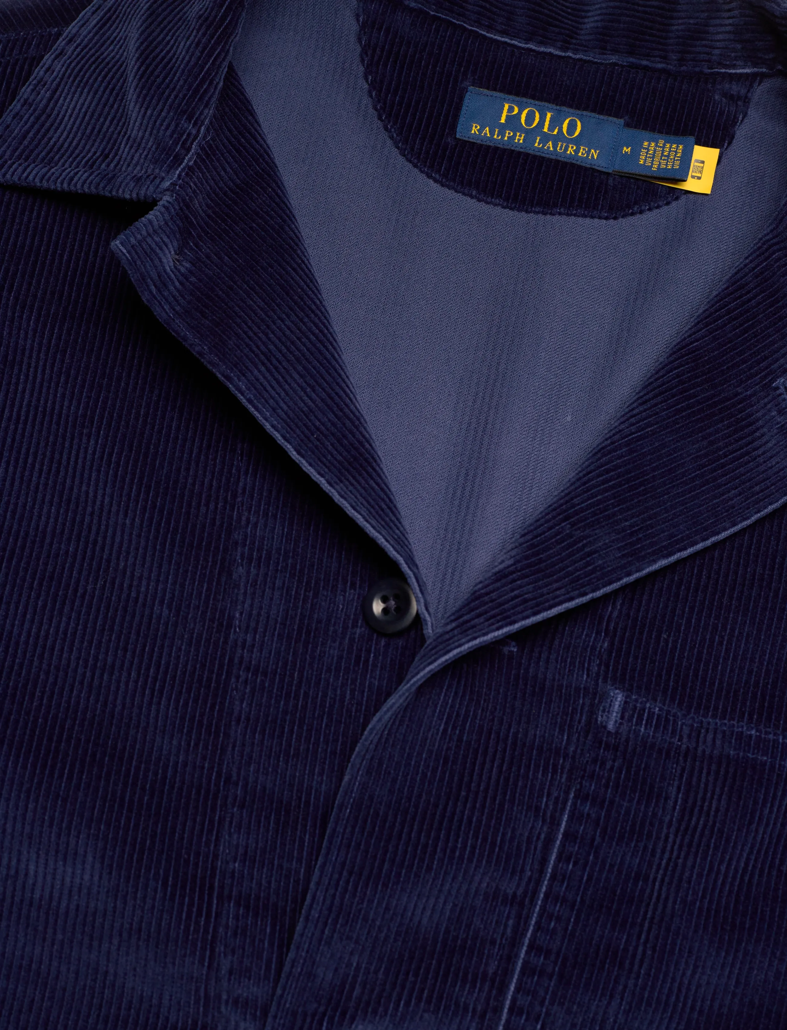 Polo Ralph Lauren - Corduroy Utility Overshirt - newport navy - 5