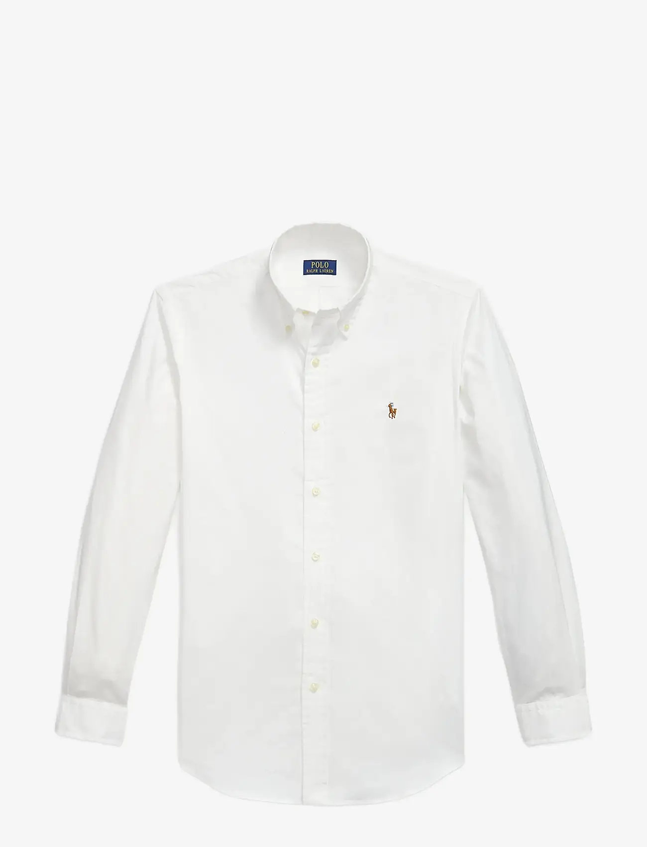 Polo Ralph Lauren - Custom Fit Stretch Oxford Shirt - oxford-hemden - 5026b white - 1