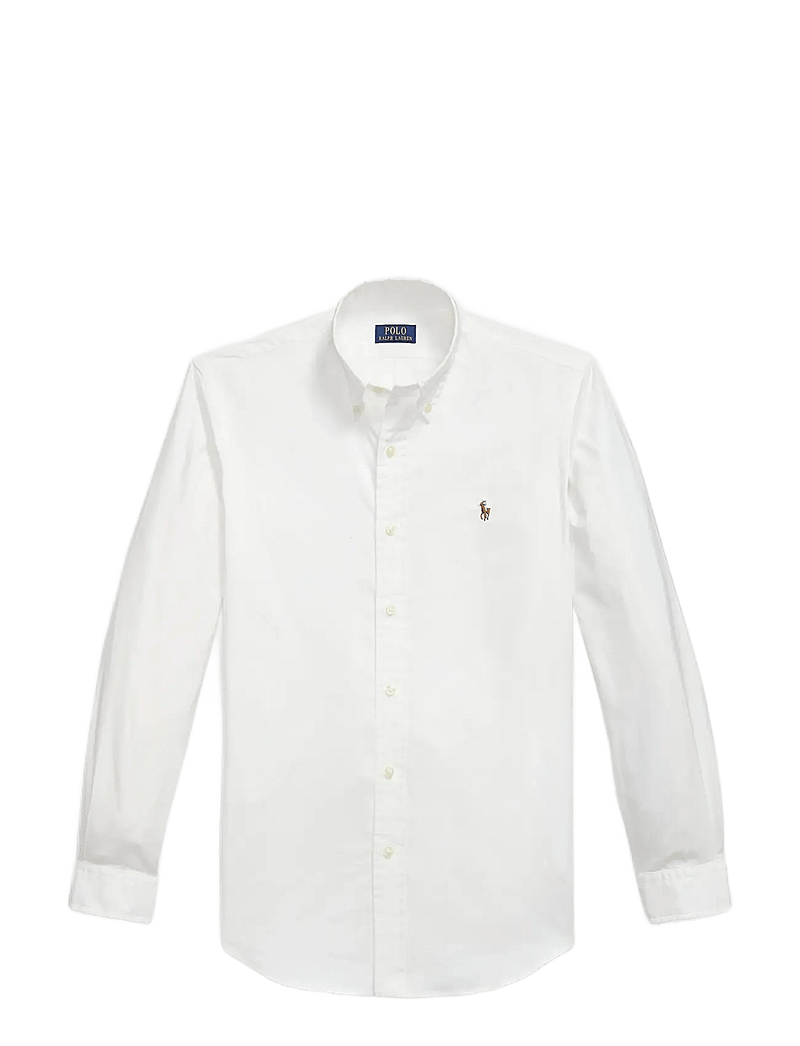 Polo Ralph Lauren - Custom Fit Stretch Oxford Shirt - oxford-hemden - 5026b white - 1