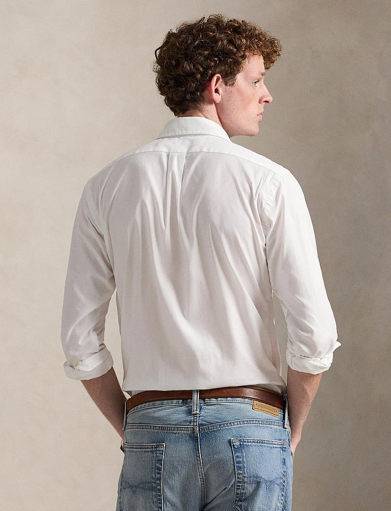 Polo Ralph Lauren - Custom Fit Stretch Oxford Shirt - oxford-hemden - 5026b white - 2