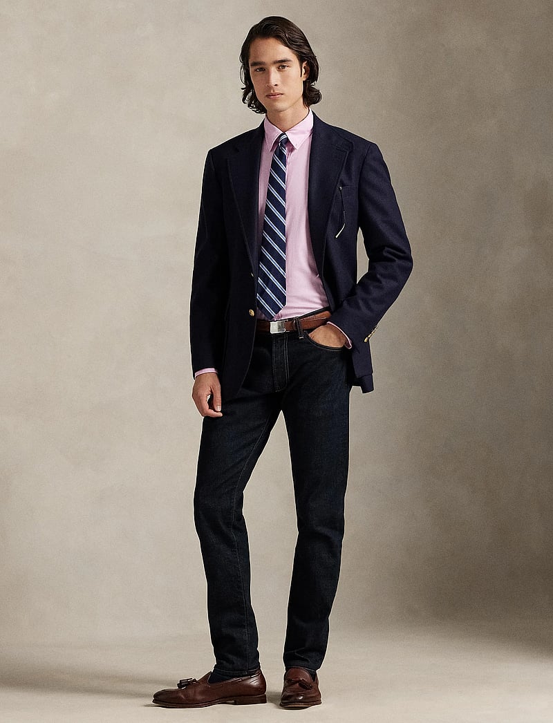 Polo Ralph Lauren - Custom Fit Stretch Oxford Shirt - oxford skjorter - 5026c pink - 0
