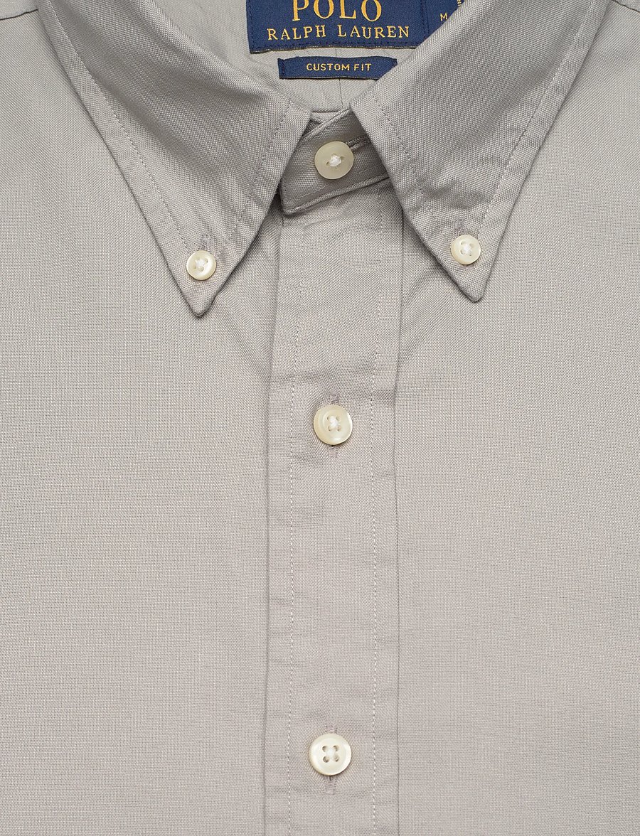 Polo Ralph Lauren - Custom Fit Stretch Oxford Shirt - 5026l grey - 2