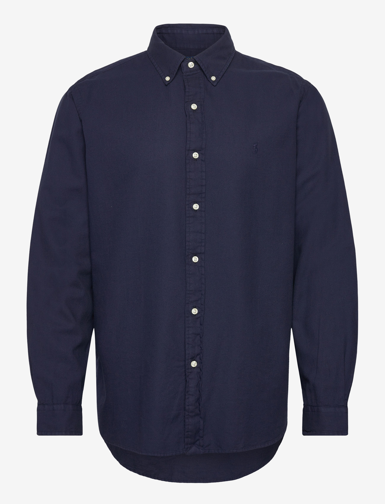 Polo Ralph Lauren - Custom Fit Textured Dobby Shirt - basic skjorter - cruise navy - 0