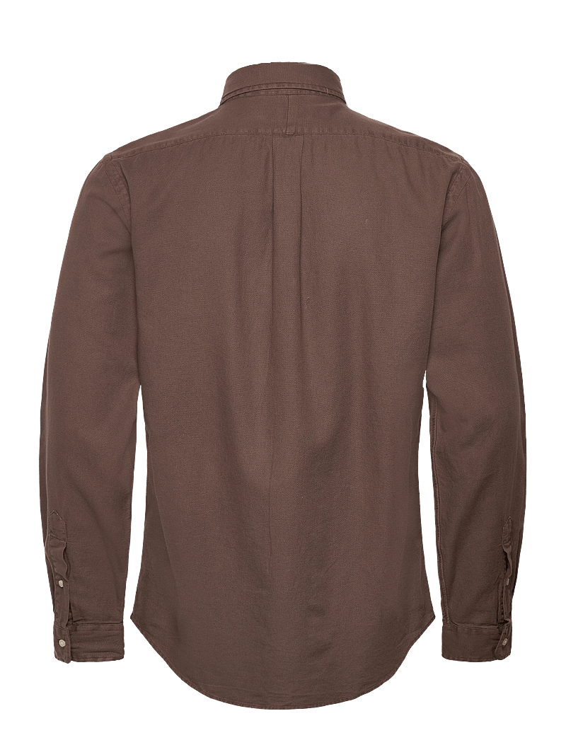 Polo Ralph Lauren - Custom Fit Textured Dobby Shirt - basic skjortor - nutmeg brown - 1