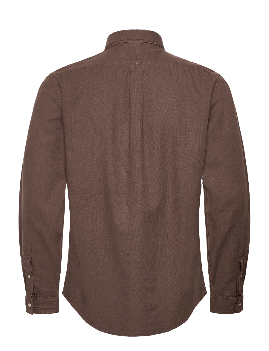 Polo Ralph Lauren - GD TEXTURED DOBBY-WVN-SHIRT - casual skjorter - nutmeg brown - 2