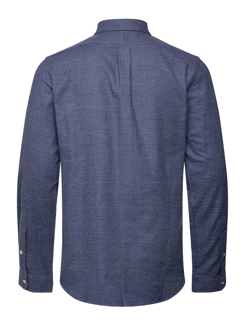 Polo Ralph Lauren - Custom Fit Plaid Performance Twill Shirt - basic skjorter - 7053a blue heathe - 1