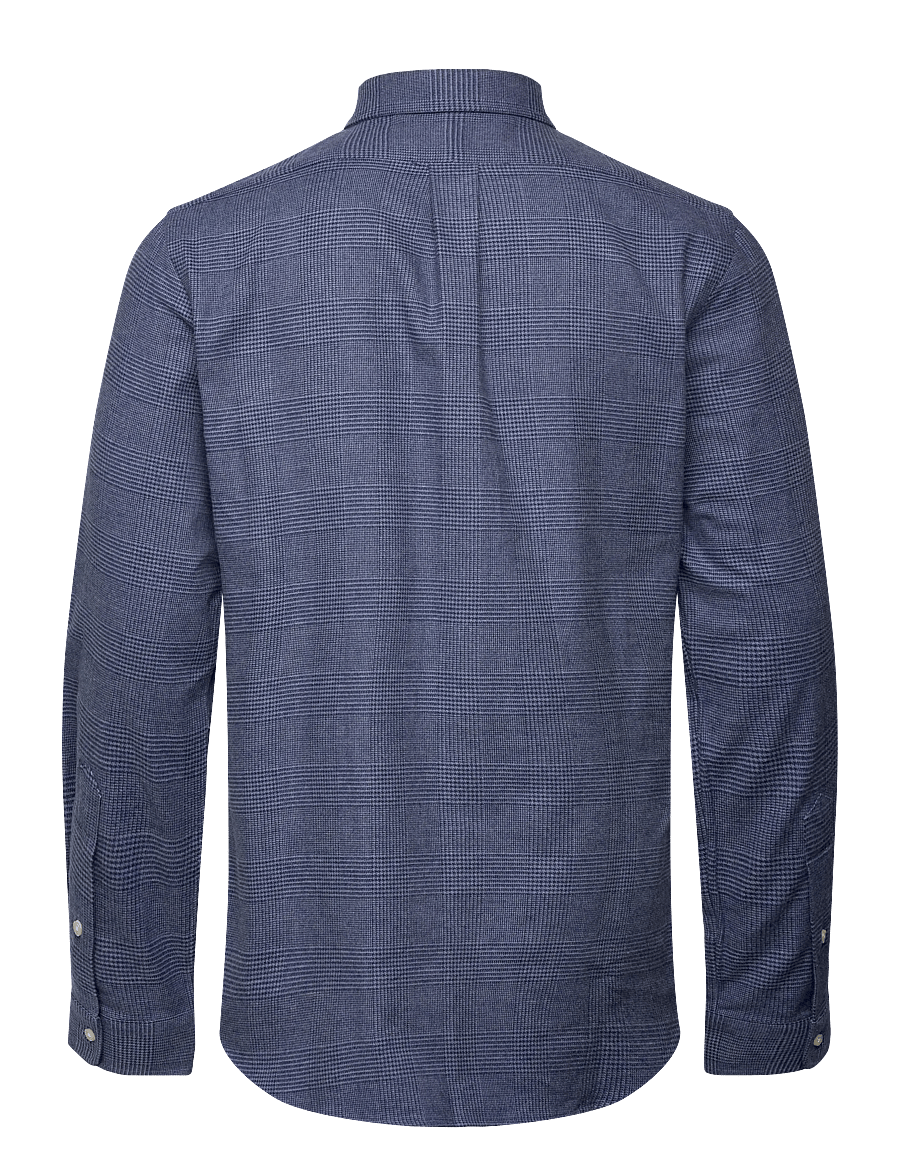Polo Ralph Lauren - Custom Fit Plaid Performance Twill Shirt - casual - 7053a blue heathe - 2
