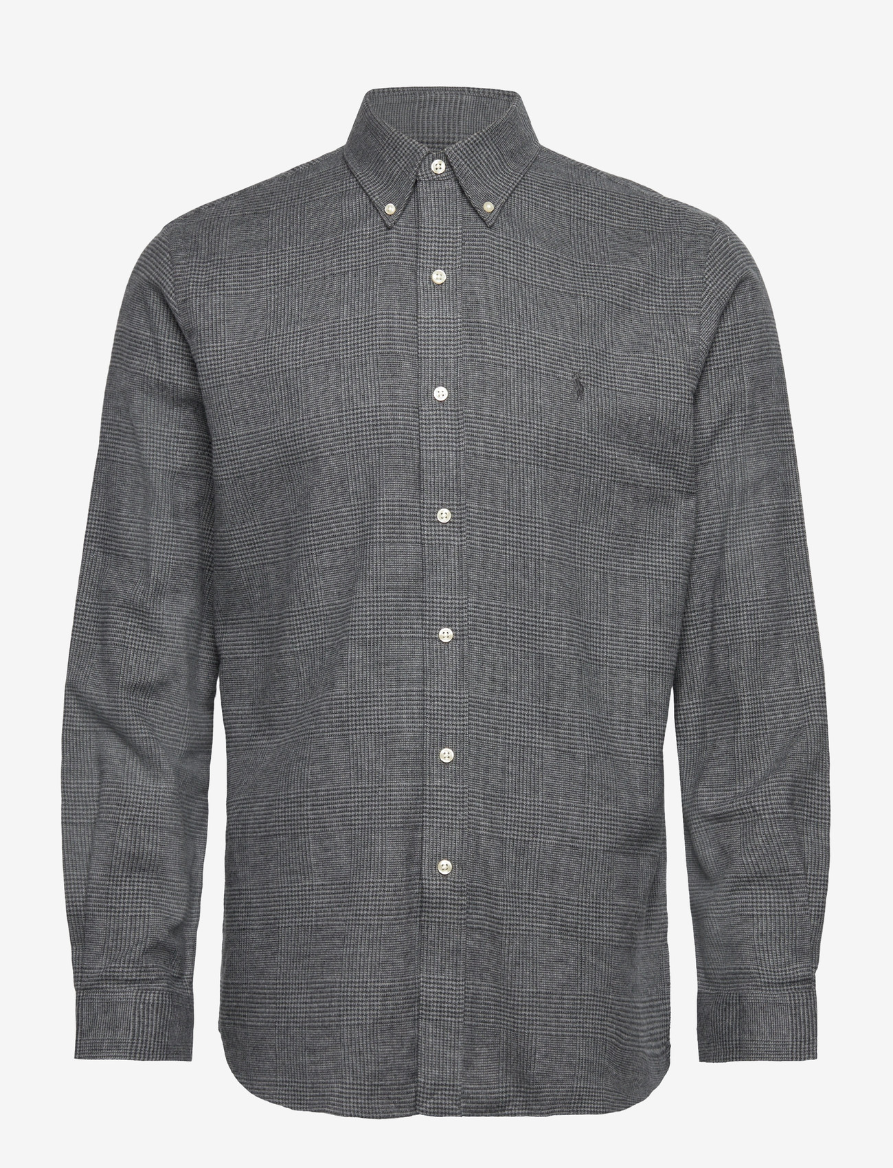 Polo Ralph Lauren - Custom Fit Plaid Performance Twill Shirt - casual hemden - 7053b grey heathe - 0