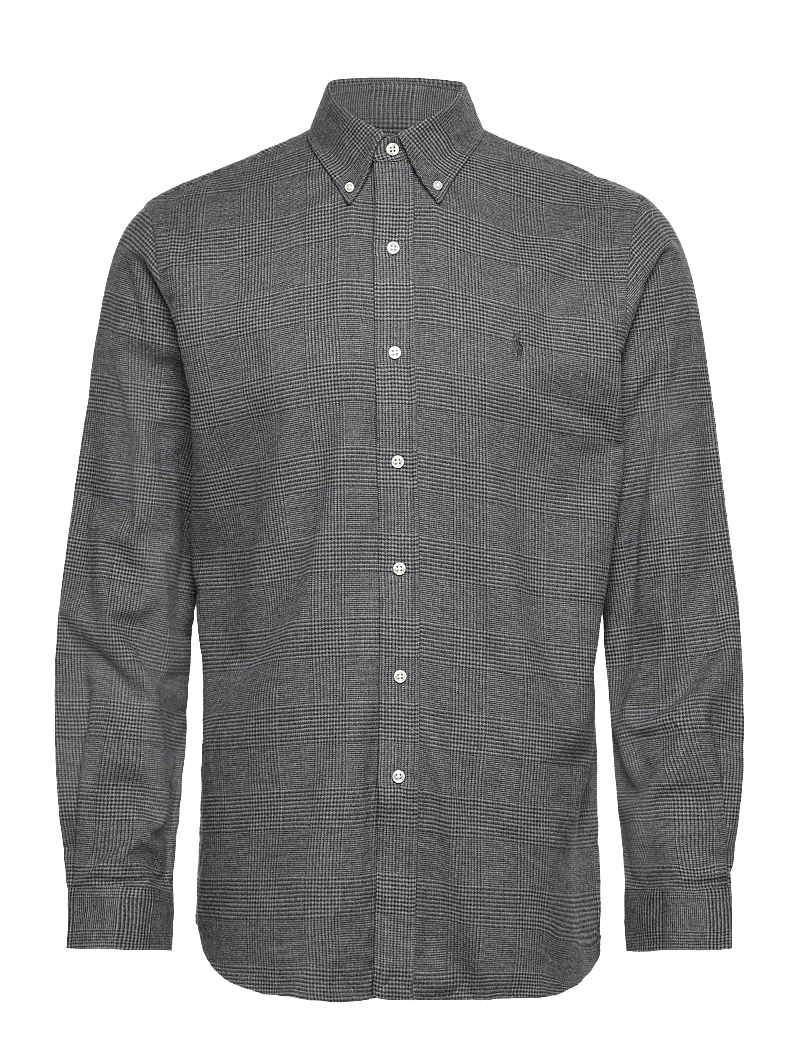 Polo Ralph Lauren - Custom Fit Plaid Performance Twill Shirt - casual hemden - 7053b grey heathe - 0