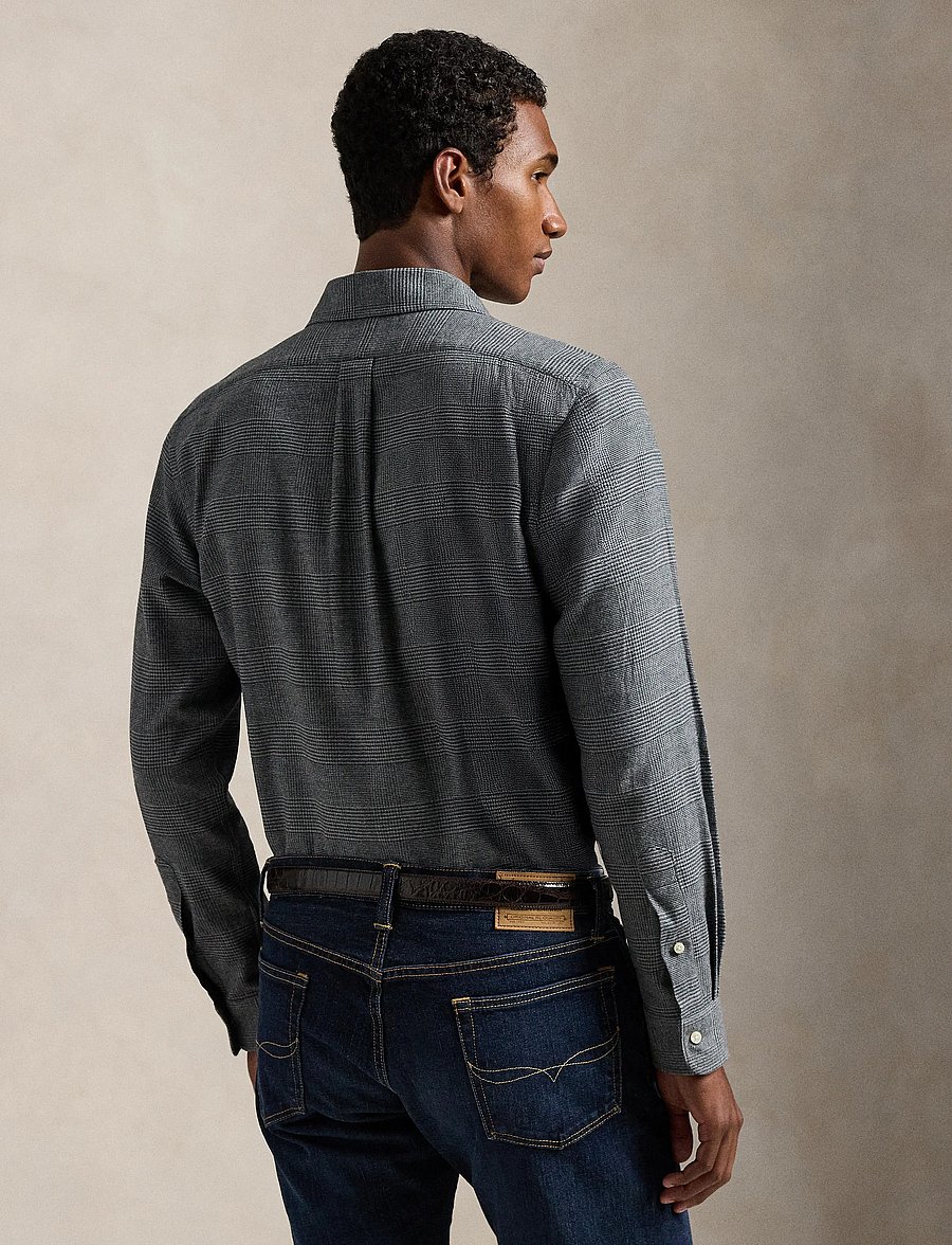 Polo Ralph Lauren - PRFRMNC BRSHD TWILL-WVN-SHIRT - casual - 7053b grey heathe - 0
