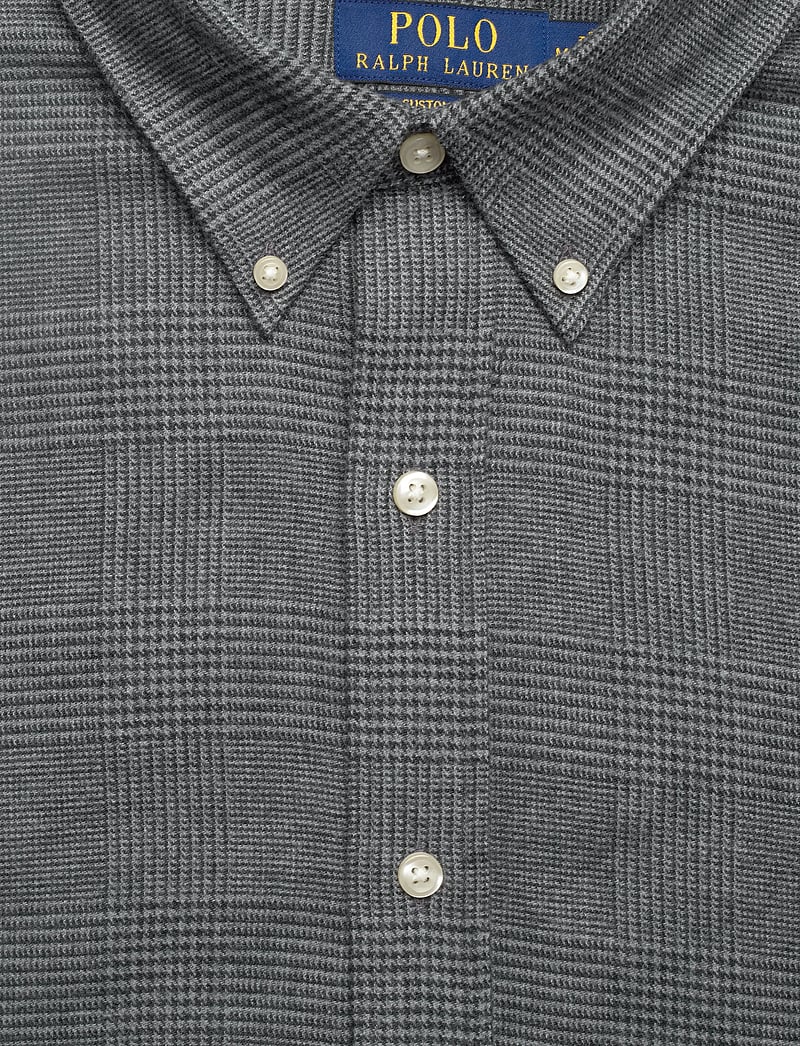 Polo Ralph Lauren - Custom Fit Plaid Performance Twill Shirt - casual hemden - 7053b grey heathe - 2
