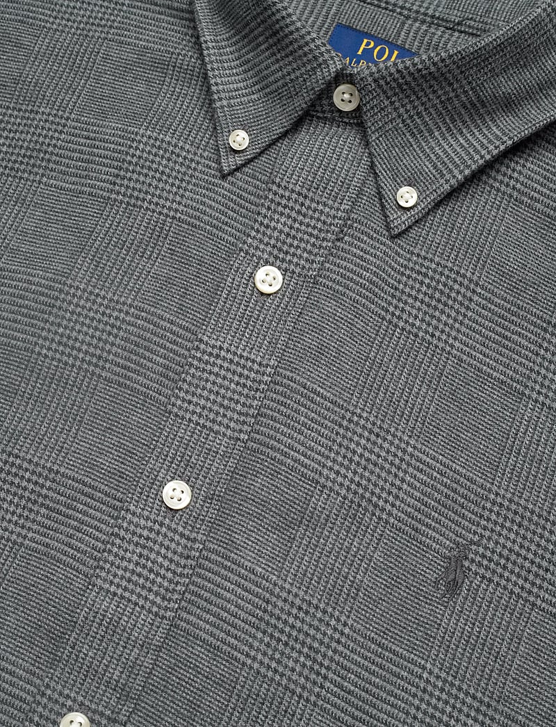 Polo Ralph Lauren - Custom Fit Plaid Performance Twill Shirt - casual hemden - 7053b grey heathe - 3