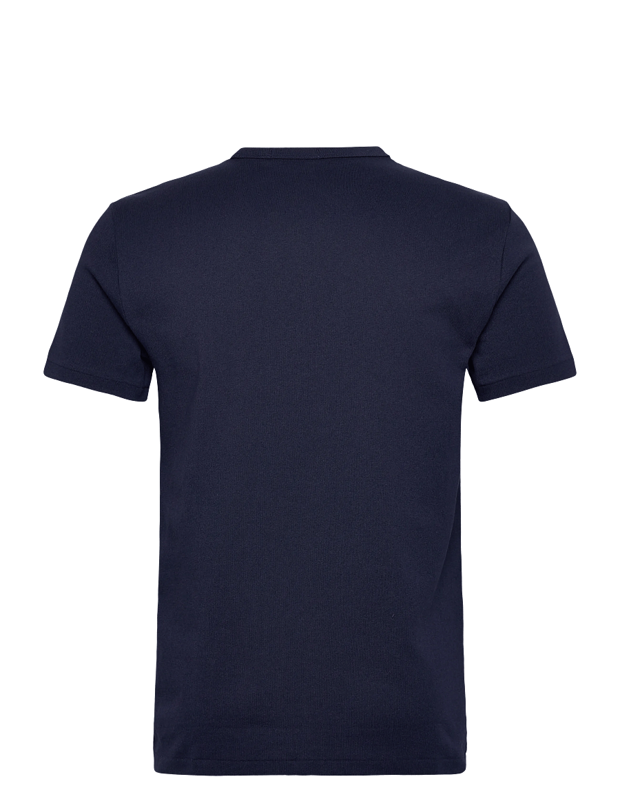 Polo Ralph Lauren - Custom Slim Fit Western-Logo T-Shirt - kurzärmelige t-shirts - cruise navy - 2