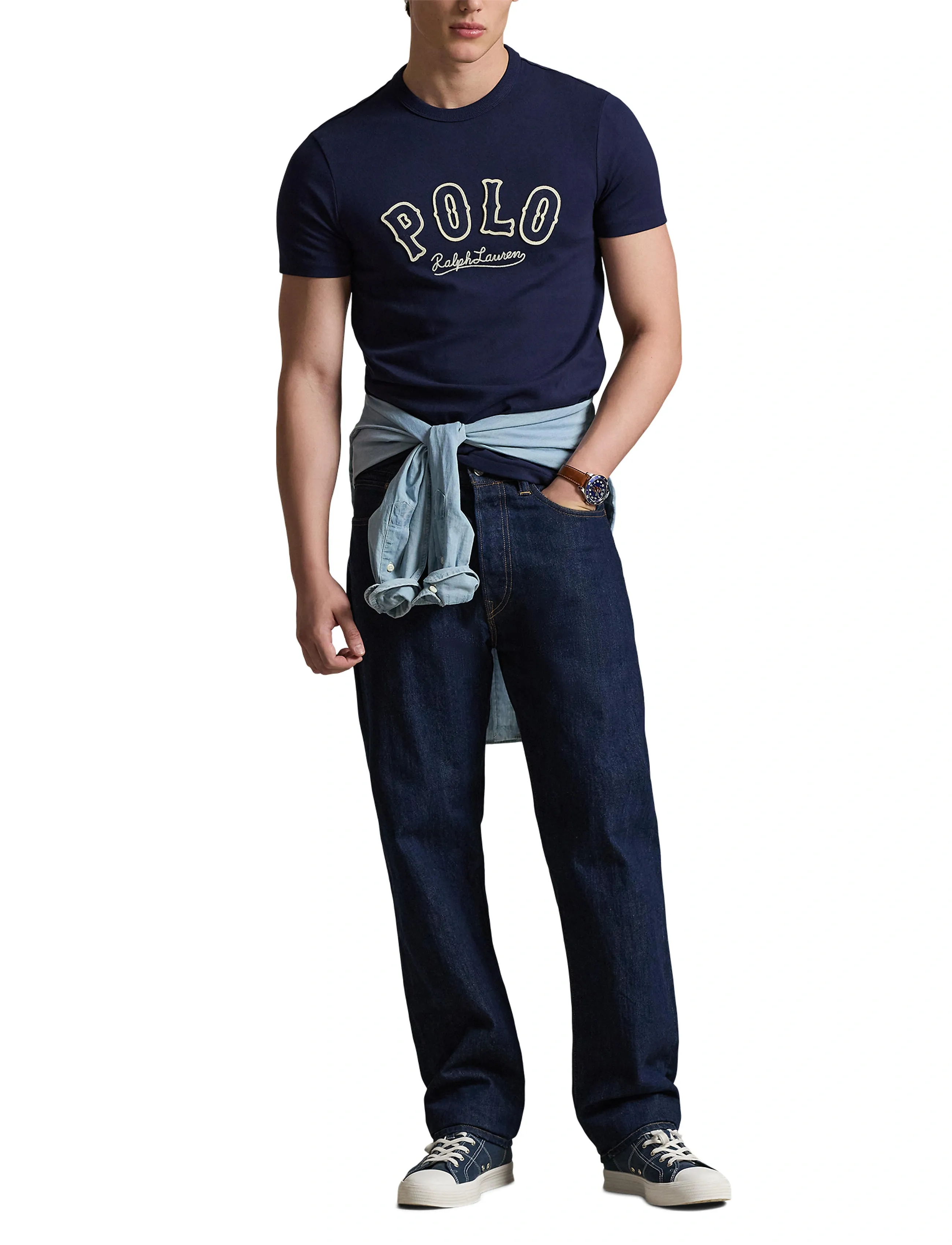 Polo Ralph Lauren 10/1 Jersey-Knt-T-Shirt herr – bild 6