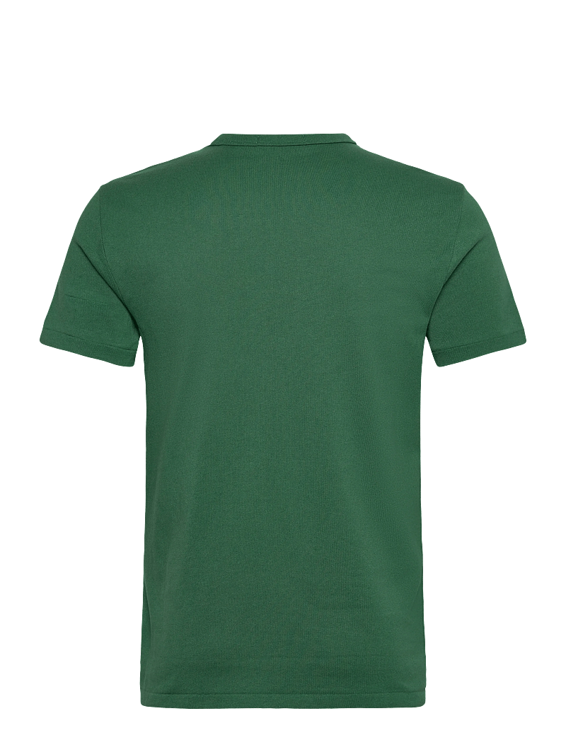 Polo Ralph Lauren - Custom Slim Fit Western-Logo T-Shirt - t-shirts - verano green - 1