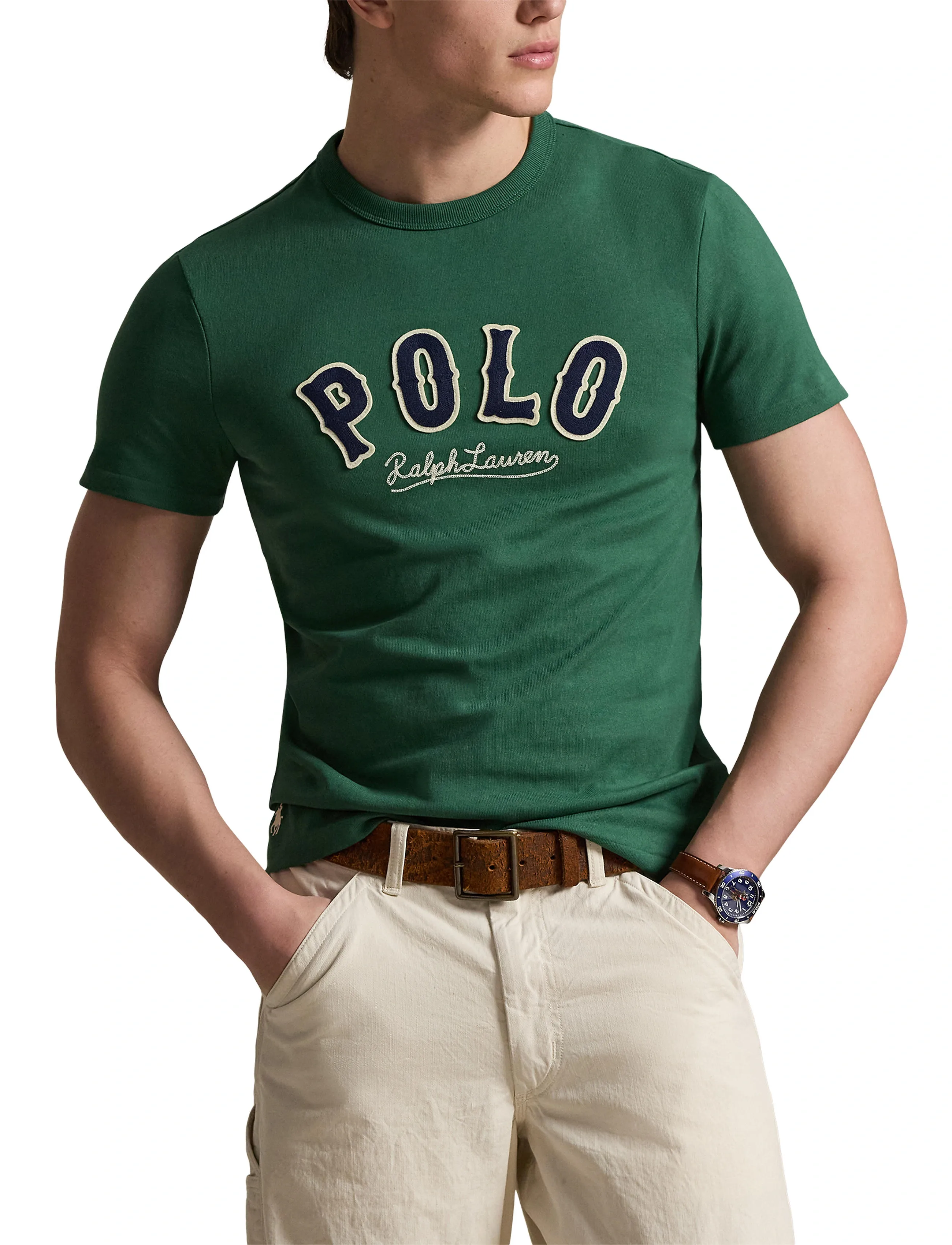 Polo Ralph Lauren 10/1 Jersey-Knt-T-Shirt herr – bild 6