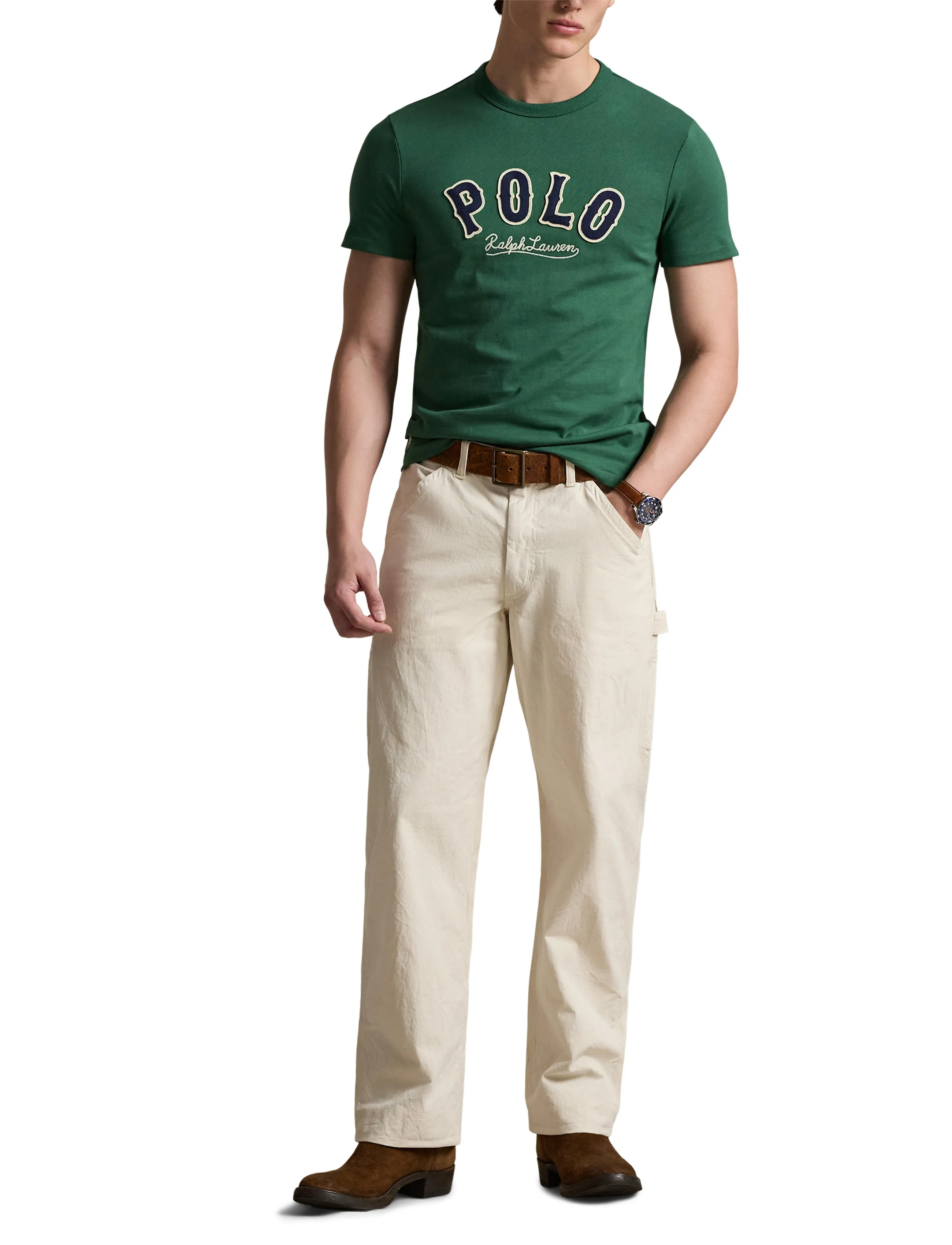 Polo Ralph Lauren 10/1 Jersey-Knt-T-Shirt herr – bild 7