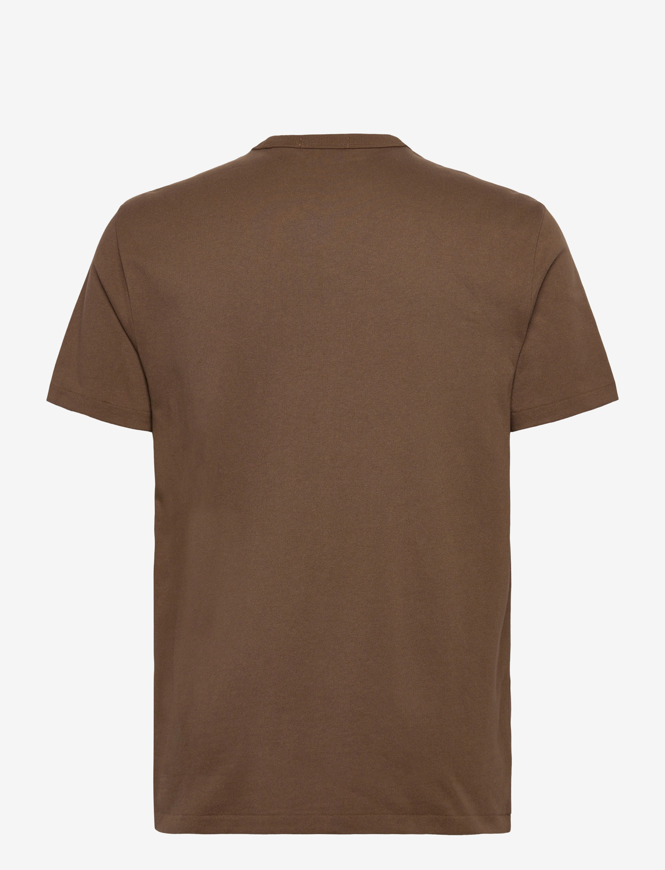 Polo Ralph Lauren - Custom Slim Fit Western-Logo T-Shirt - t-shirts - york brown - 1
