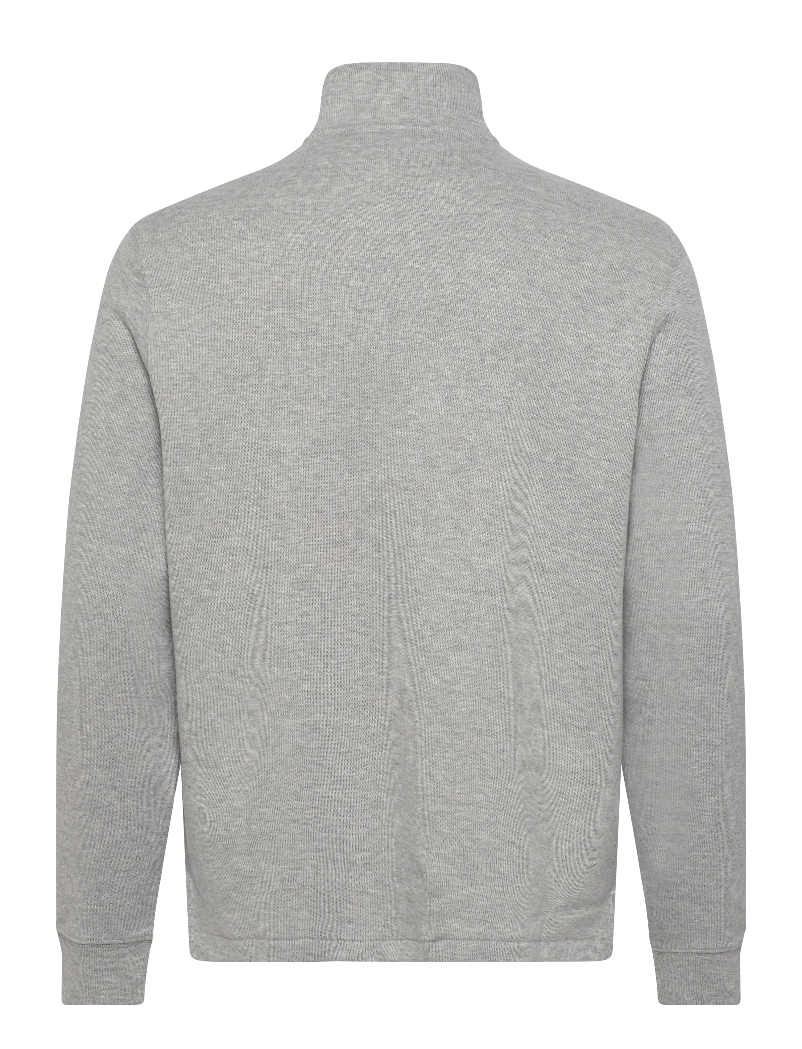 Polo Ralph Lauren - Estate-Rib Quarter-Zip Pullover - half zip jumpers - andover heather - 1