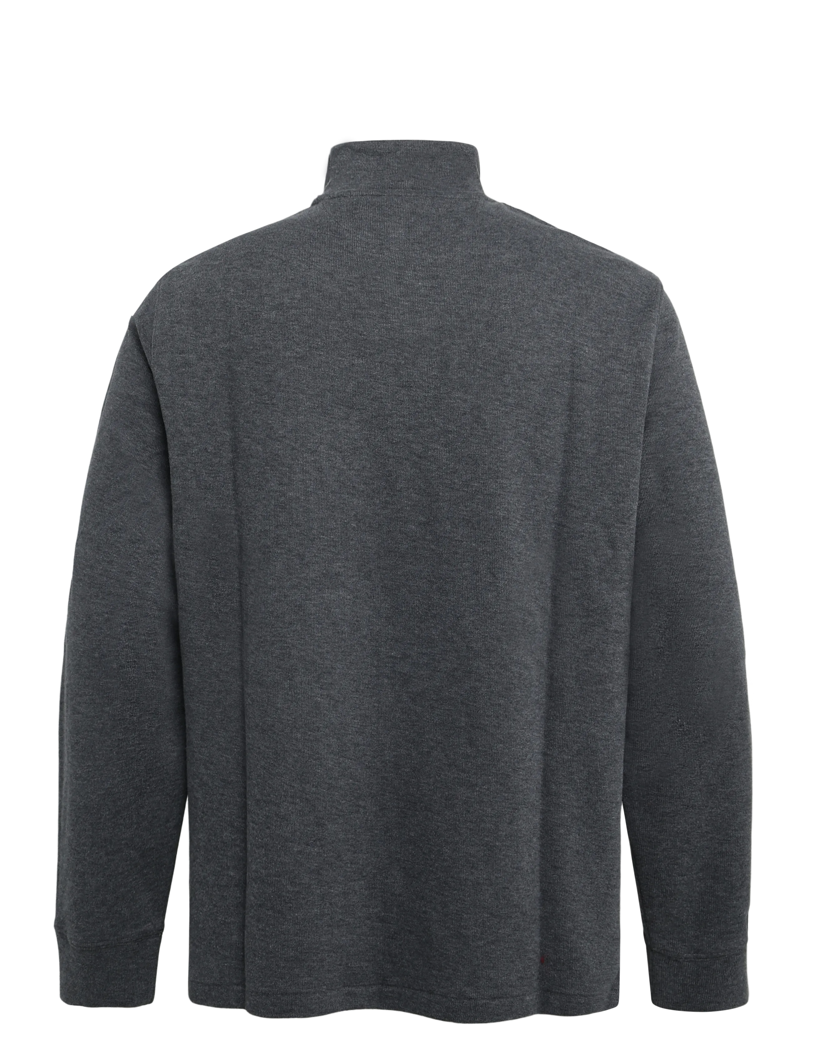 Polo Ralph Lauren - 40/1 DBL KNIT JACQ-KNT-PULLOVER - pullover mit halbem reißverschluss - barclay heather - 2