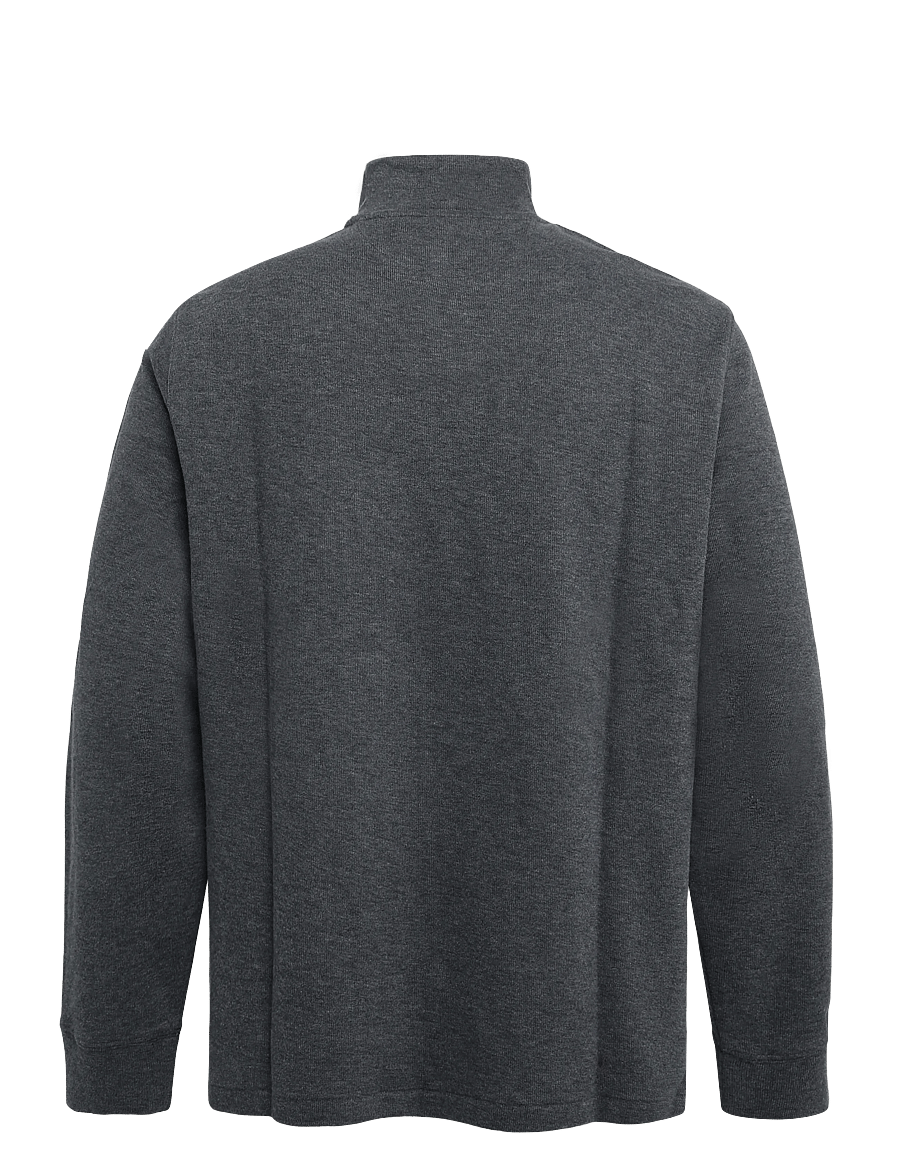 Polo Ralph Lauren - 40/1 DBL KNIT JACQ-KNT-PULLOVER - pullover mit halbem reißverschluss - barclay heather - 2