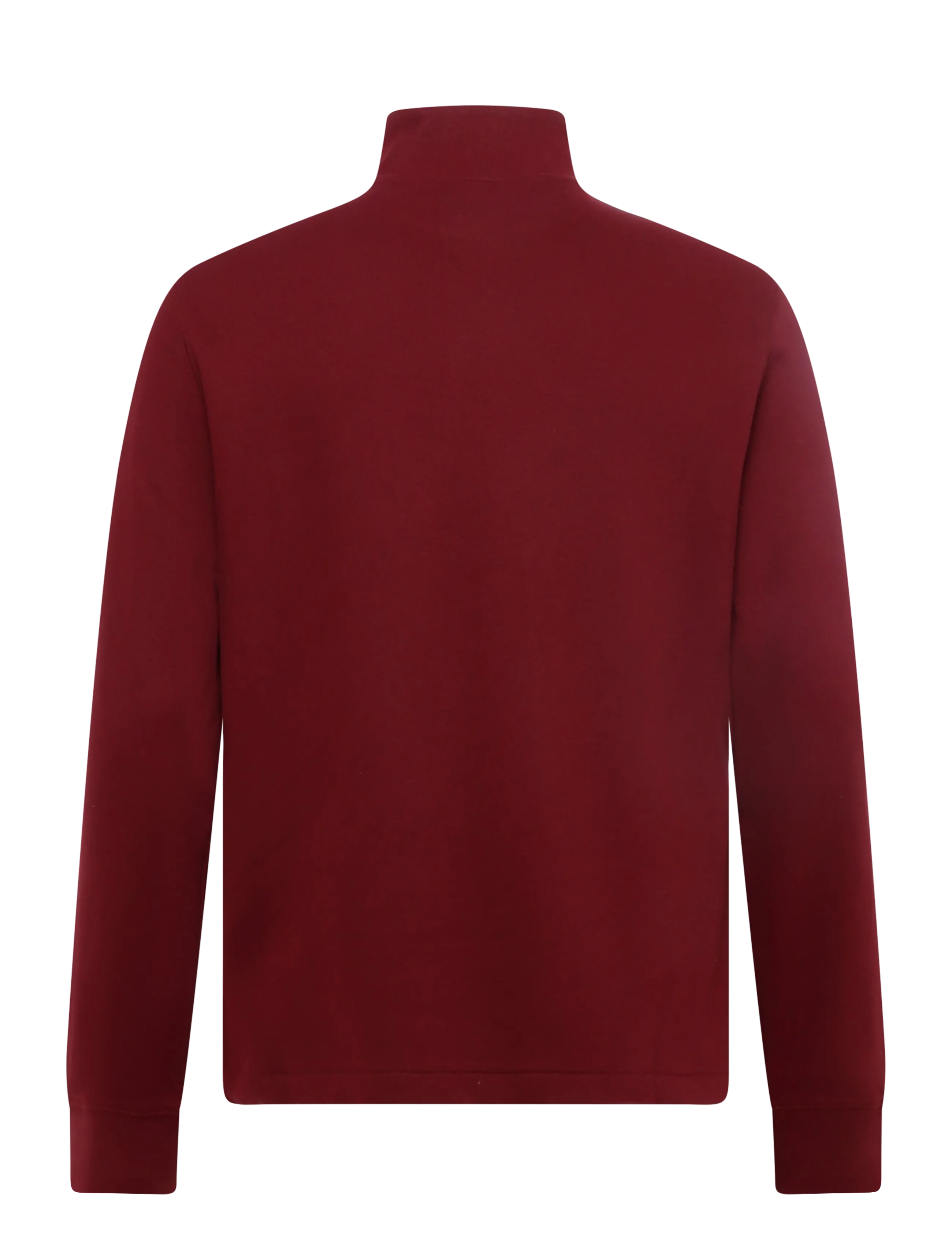 Polo Ralph Lauren - 40/1 DBL KNIT JACQ-KNT-PULLOVER - half zip jumpers - classic wine - 2