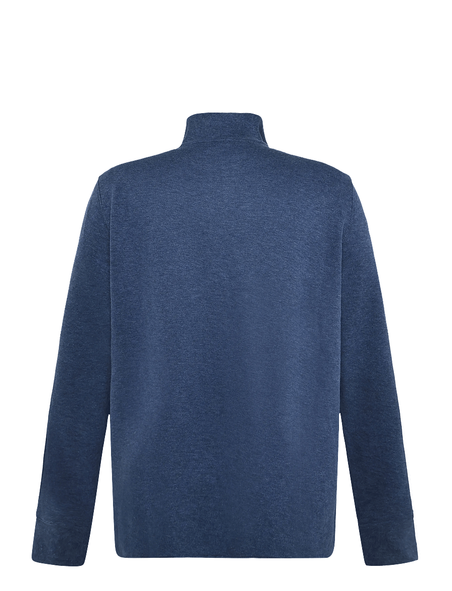 Polo Ralph Lauren - 40/1 DBL KNIT JACQ-KNT-PULLOVER - poolpika lukuga džemprid - derby blue heathe - 2