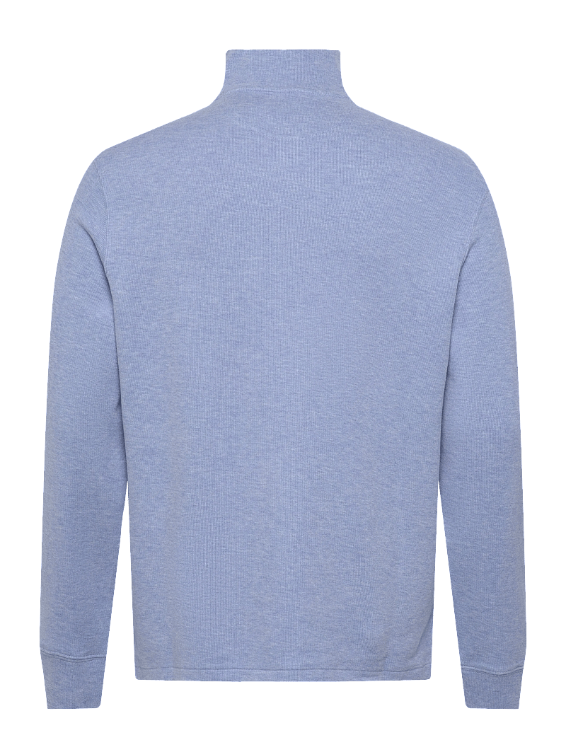 Polo Ralph Lauren - Estate-Rib Quarter-Zip Pullover - pullover mit halbem reißverschluss - isle heather - 1