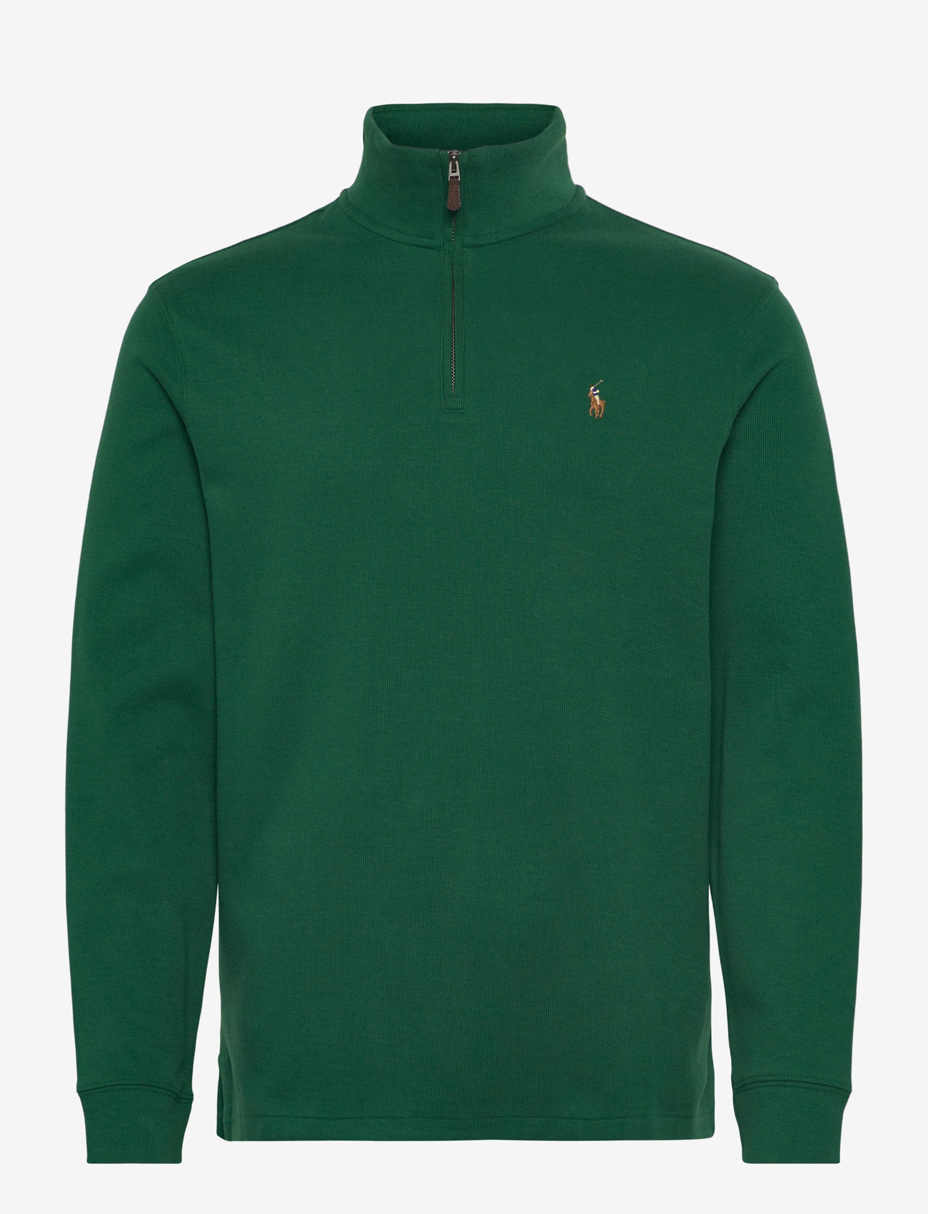 Polo Ralph Lauren - Estate-Rib Quarter-Zip Pullover - halfzip strik - new forest - 0