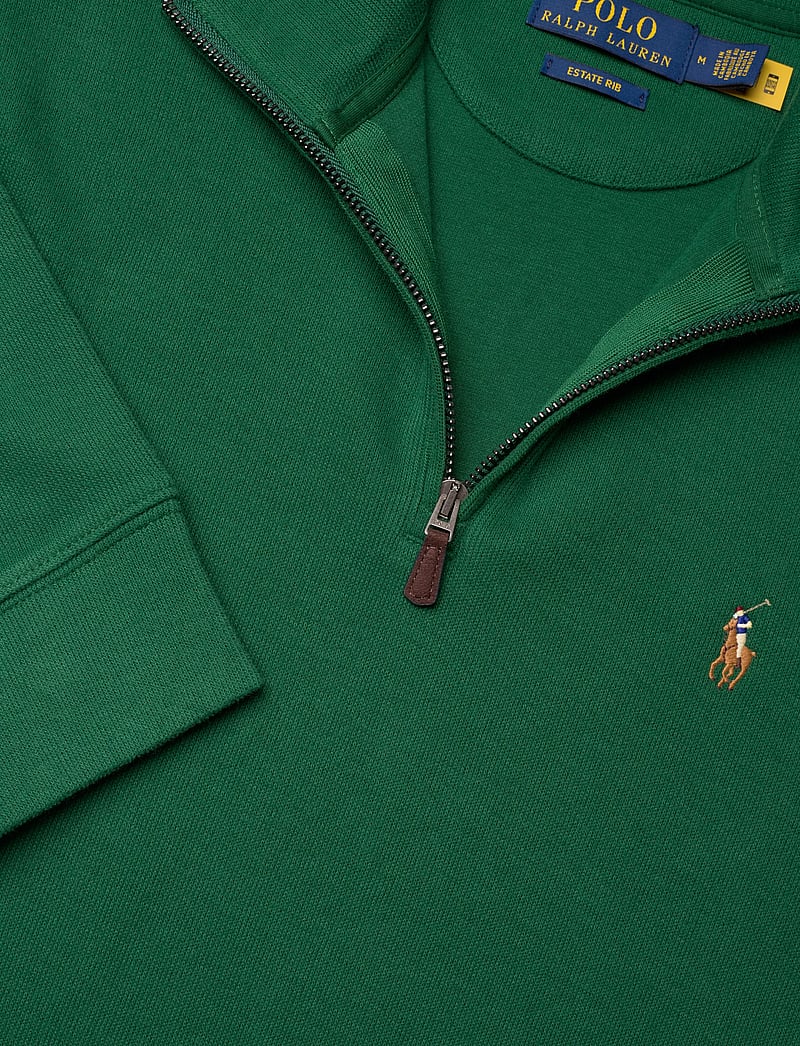 Polo Ralph Lauren - Estate-Rib Quarter-Zip Pullover - pullover mit halbem reißverschluss - new forest - 2