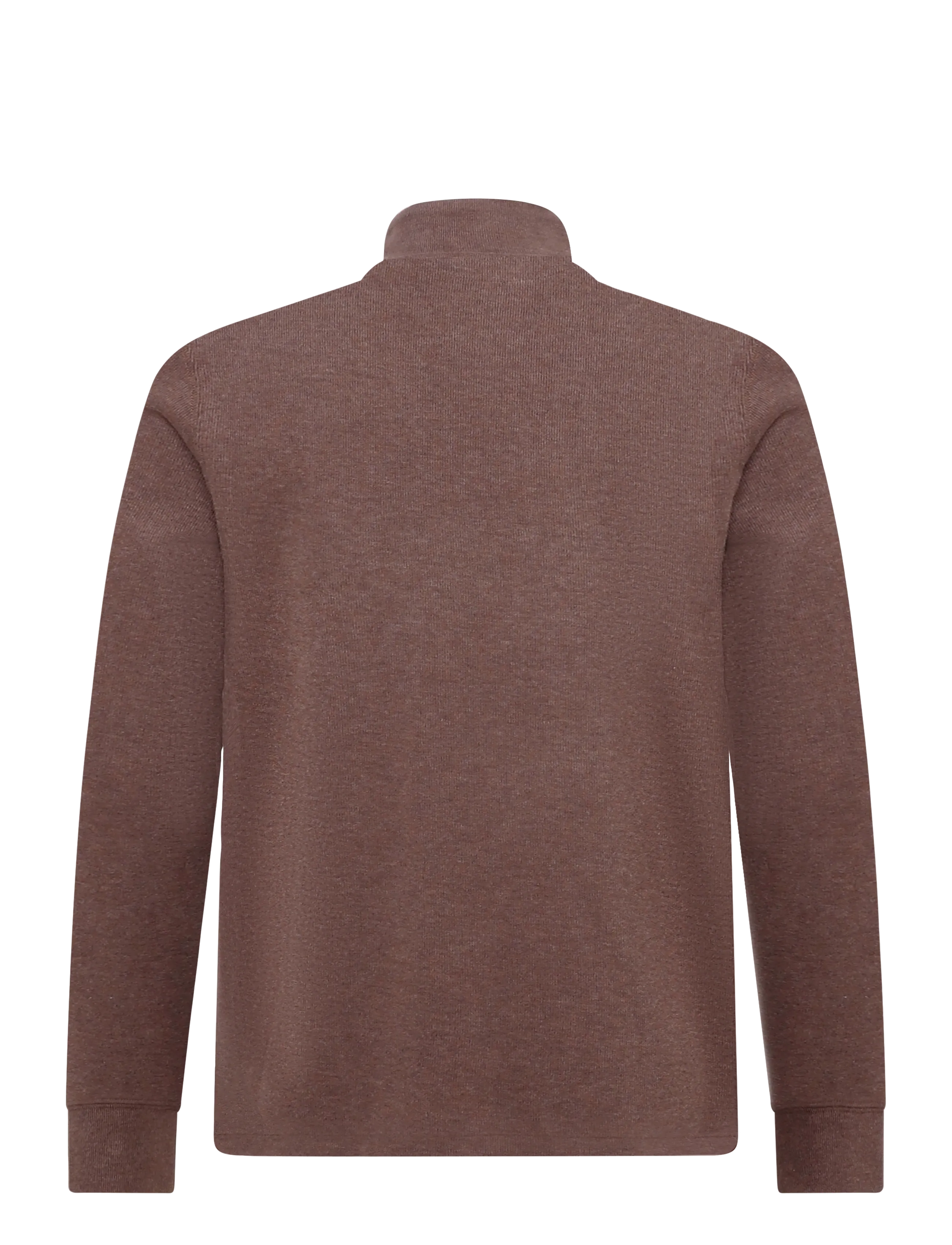 Polo Ralph Lauren - Estate-Rib Quarter-Zip Pullover - pullover mit halbem reißverschluss - nutmeg brown heat - 3
