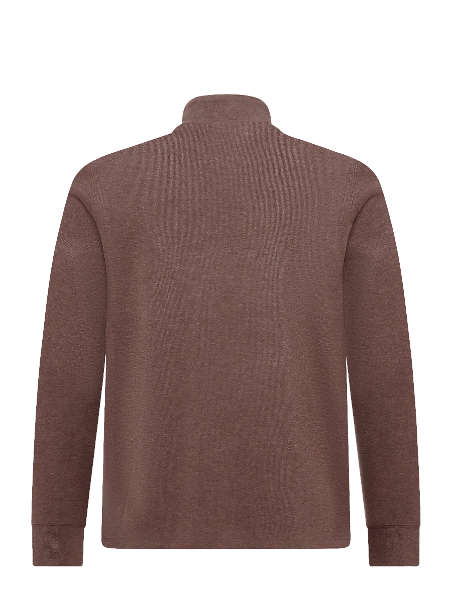 Polo Ralph Lauren - Estate-Rib Quarter-Zip Pullover - pullover mit halbem reißverschluss - nutmeg brown heat - 3