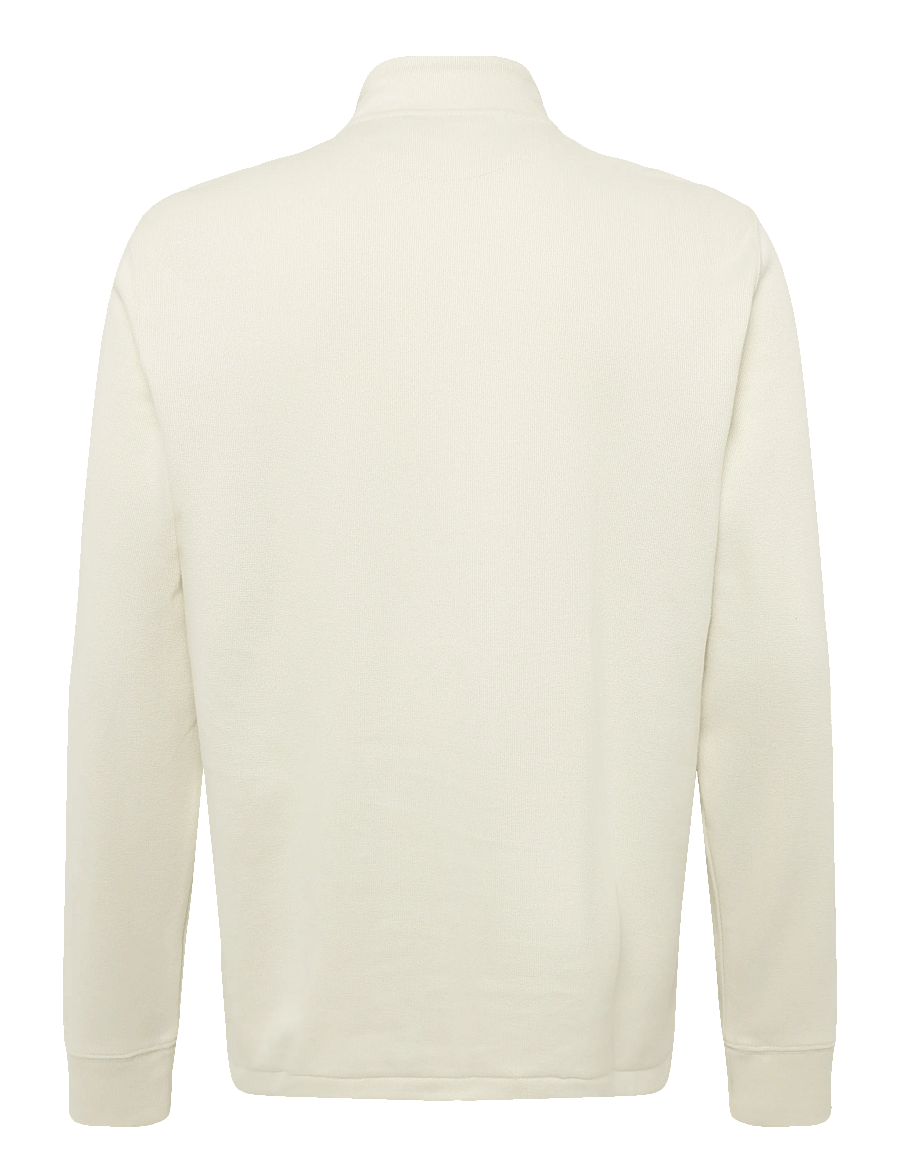 Polo Ralph Lauren - 40/1 DBL KNIT JACQ-KNT-PULLOVER - tõmblukk-kaelusega džemprid - parchment cream - 2